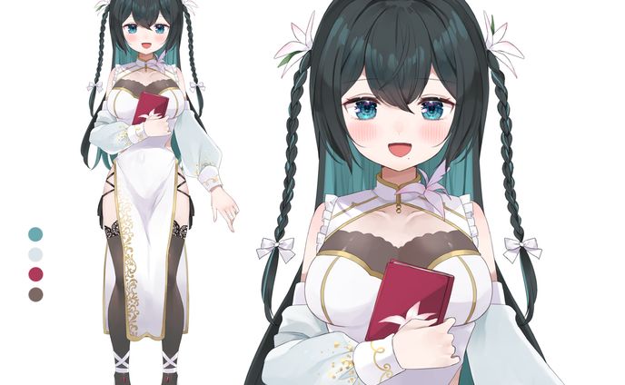 ライブレイド所属 文乃しおり様通常衣装/新しい衣装