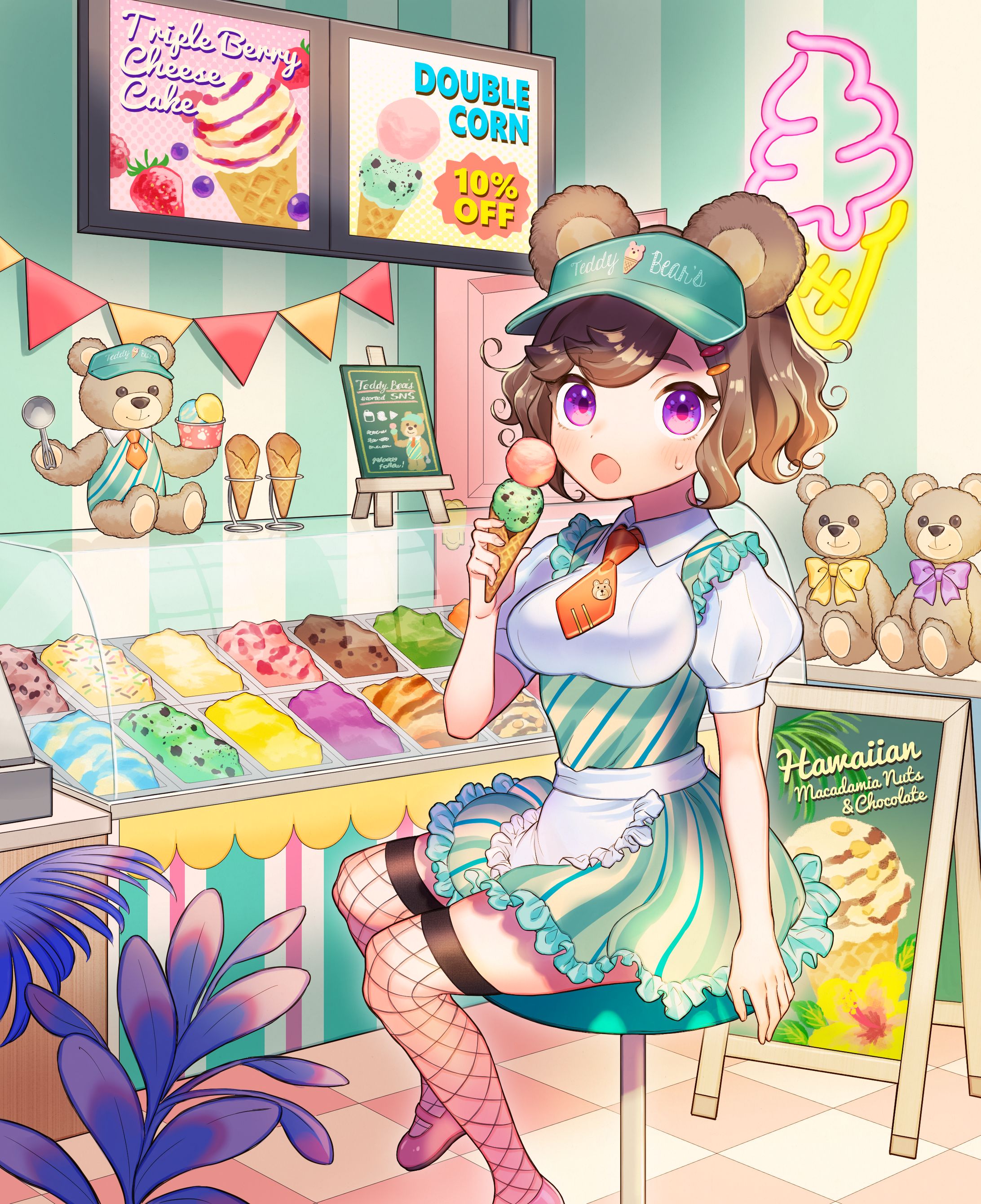 Teddy's Ice Cream Shop-1