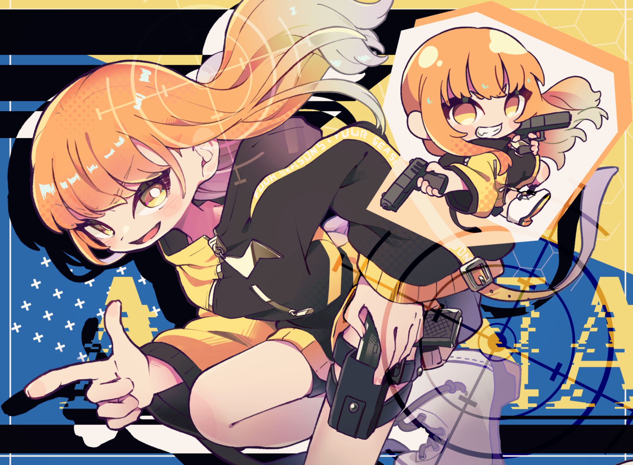 一枚絵（創作）-1