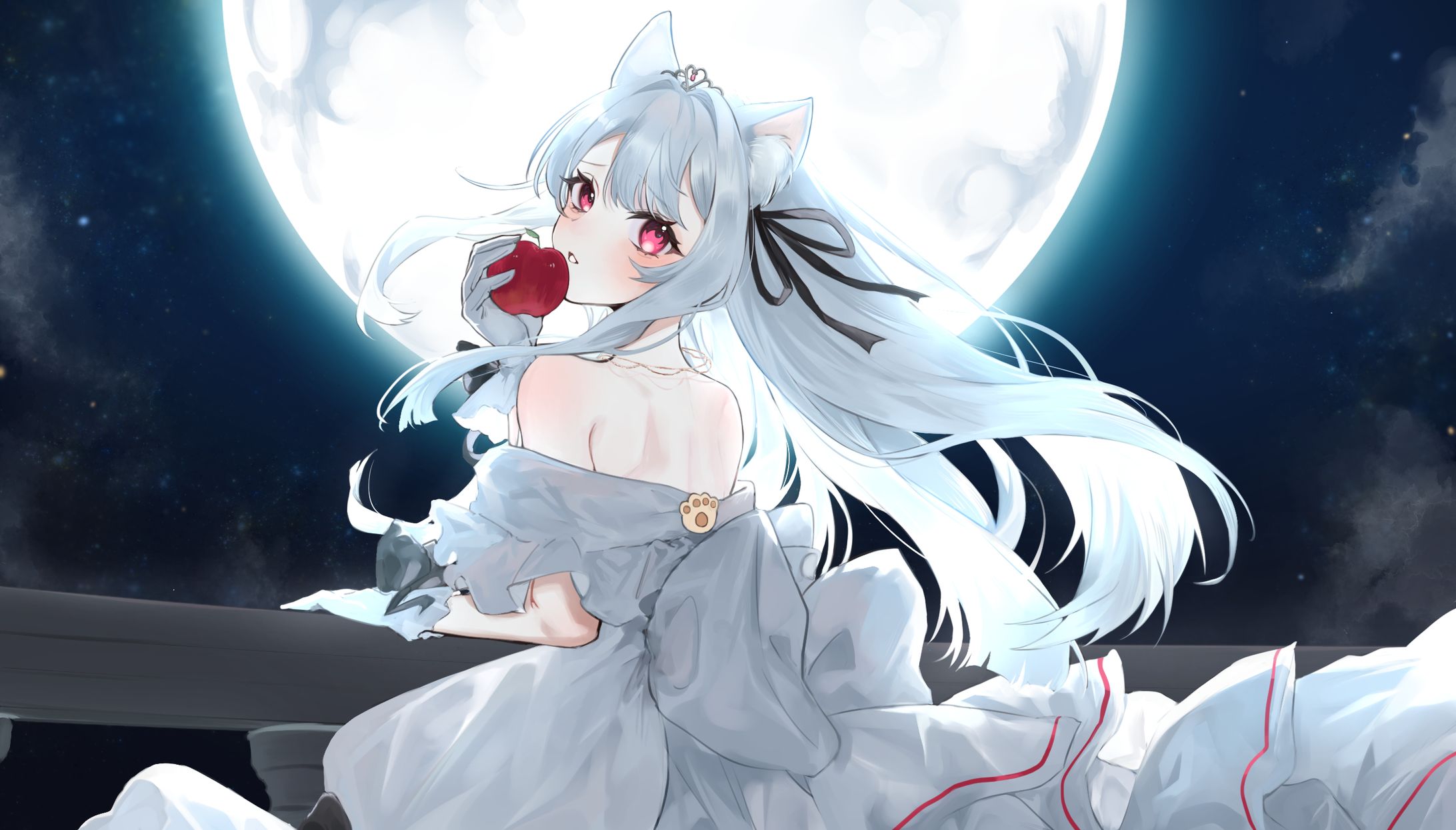 【お仕事】明堂しろね様ロミオとシンデレラ歌ってみたイラスト-1