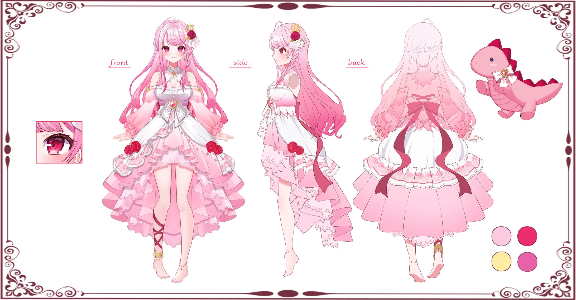 花幽ティラ様　三面図-1