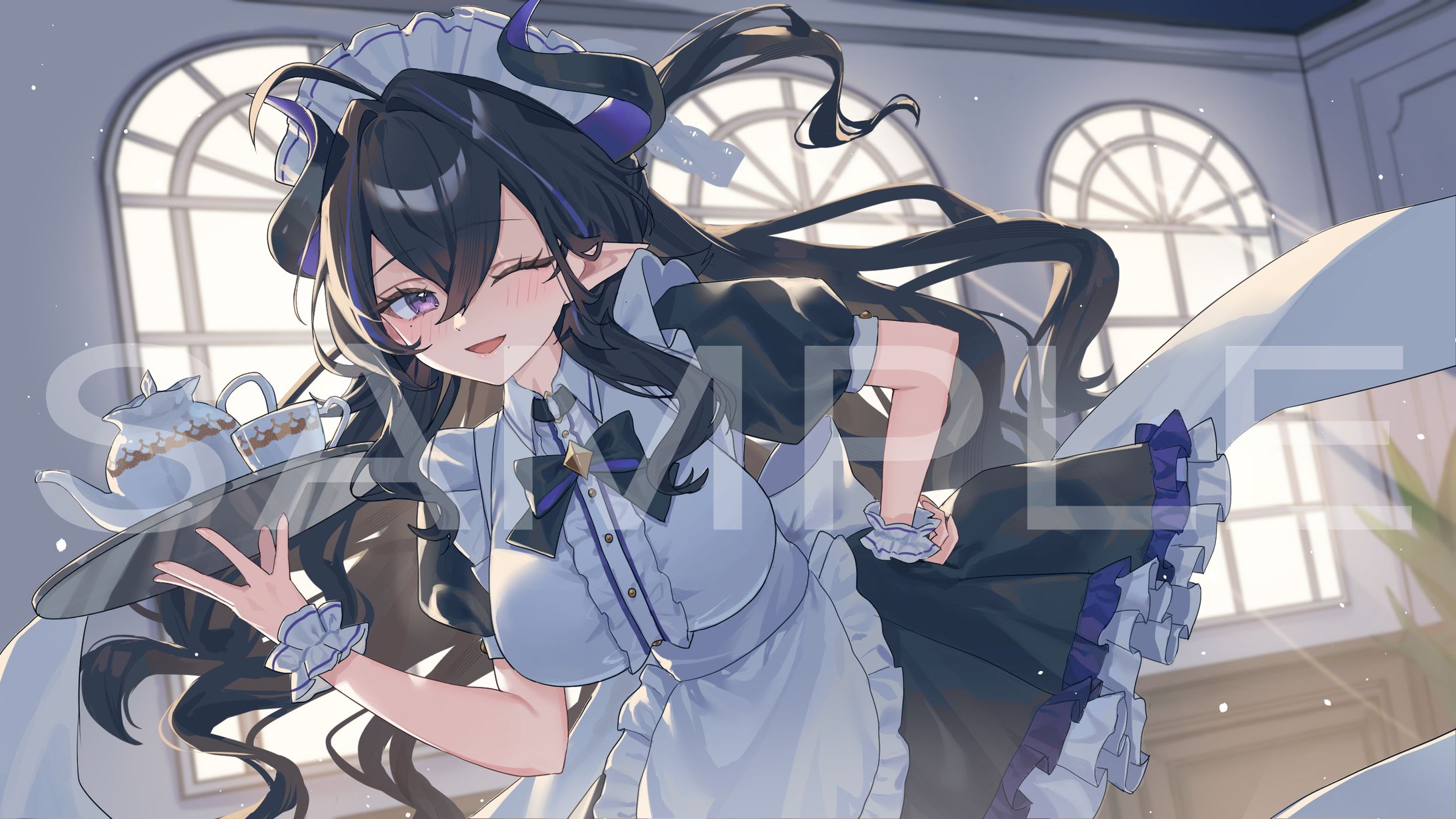 夜鶴冥愛様　活動用イラスト-1