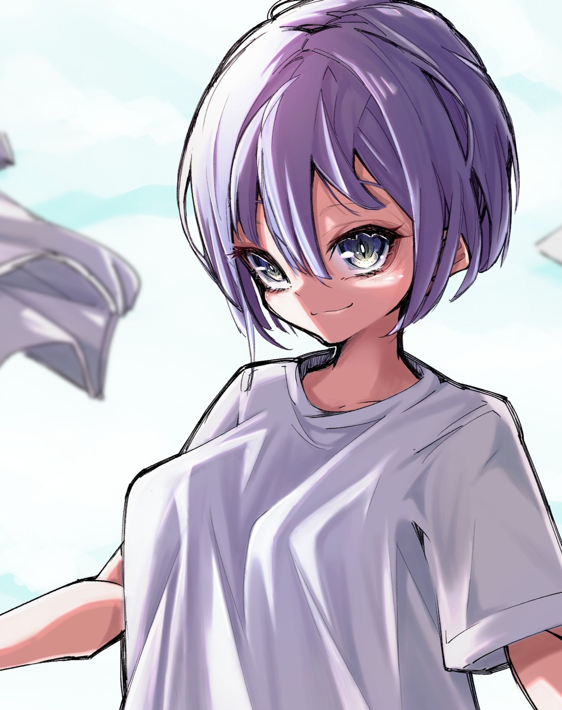 #sketch #clipstudiopaint #coloring #イラスト #illustration #illust #drawing #digitalart #characterdesign #originalcharacter #lineart #speedpaint #timelapse #タイムラプス #anime #animeart #animegirl-1