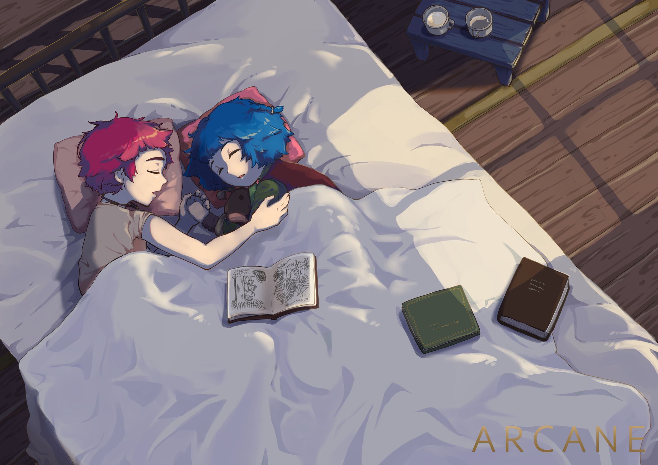 【アートコンテスト入賞作品】ARCANE アートコンテスト作品【League of Legends】-1