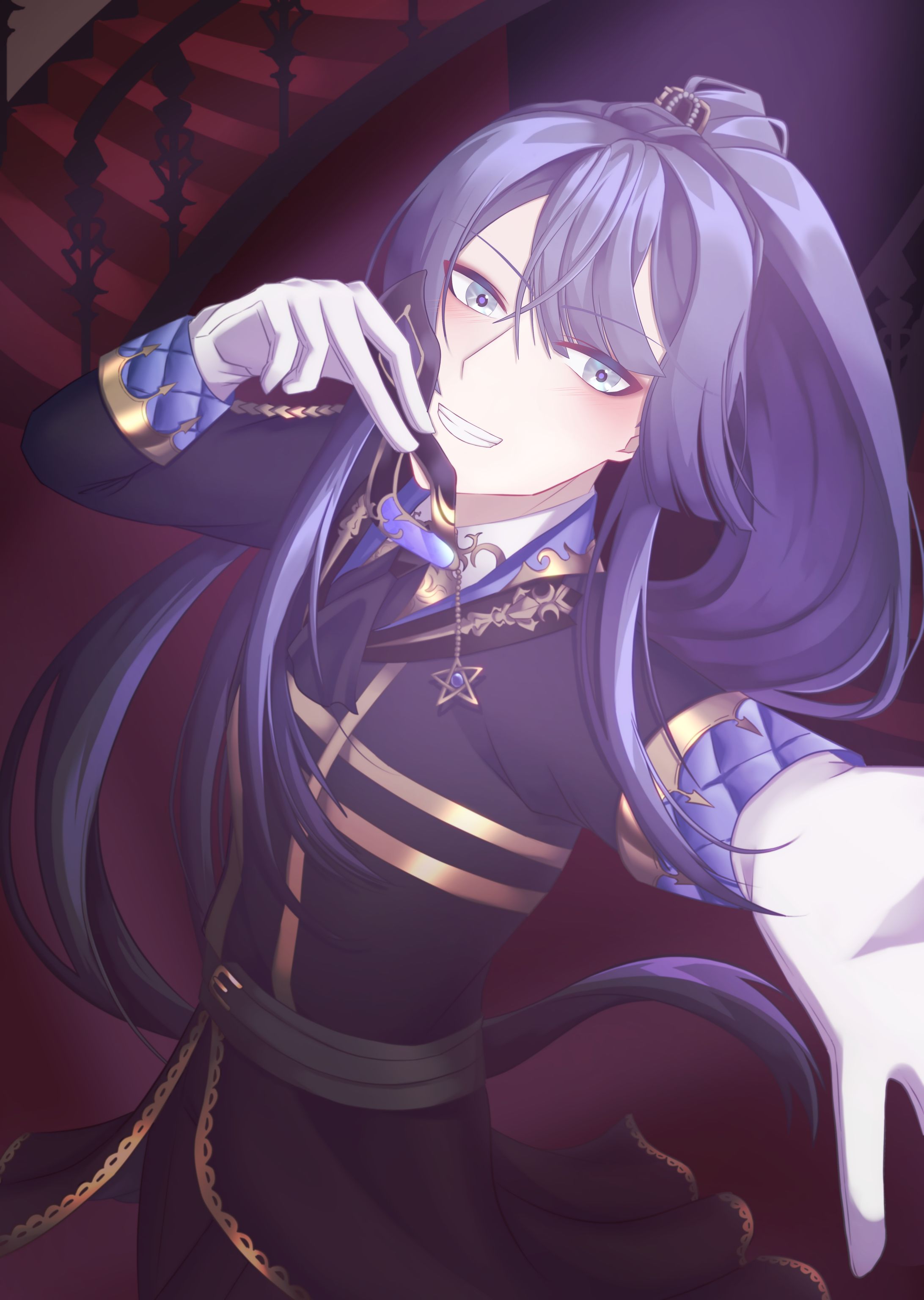 長尾景ファンアート　表情差分あり-1