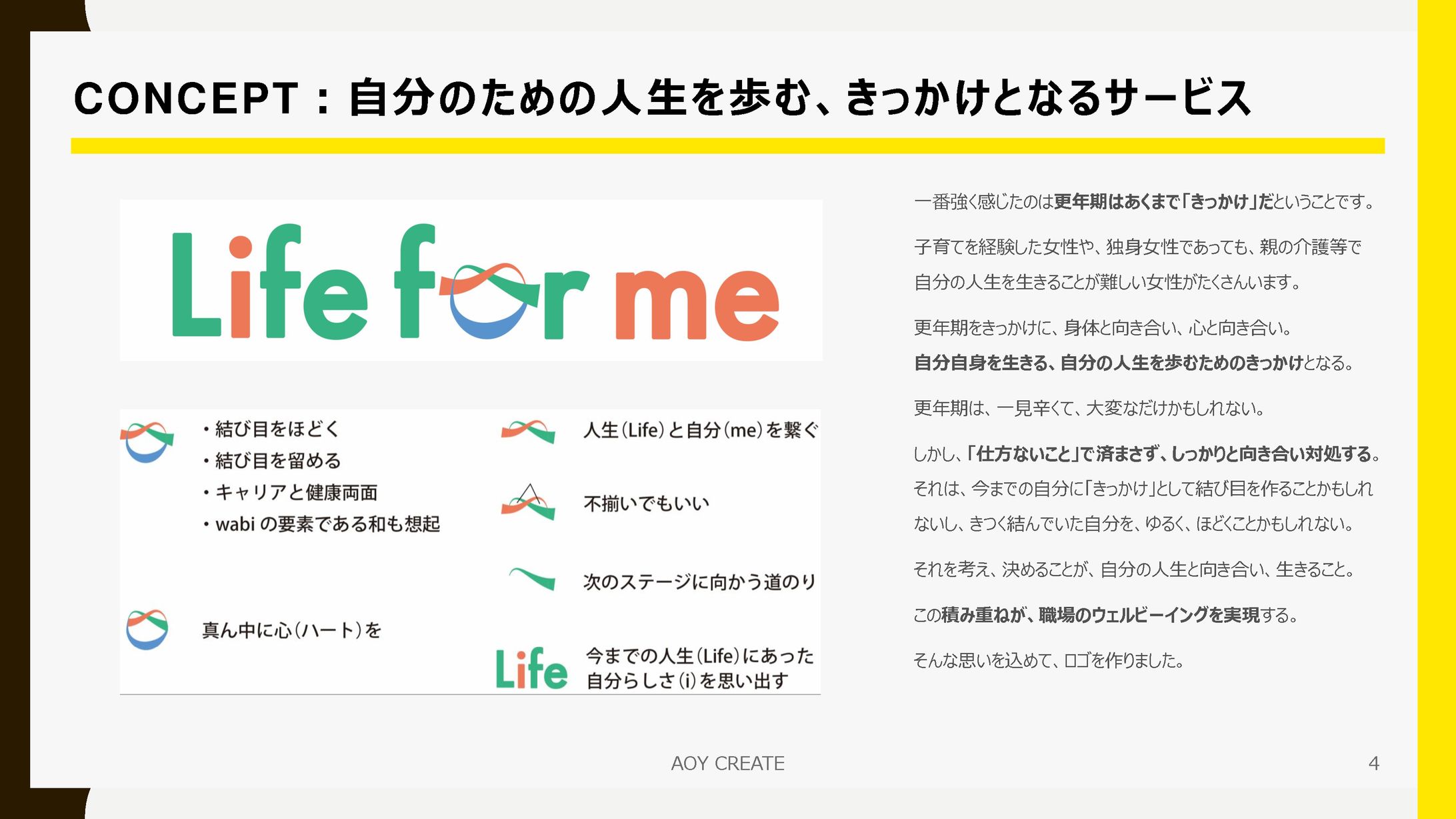 【ロゴデザイン】Life for me-1