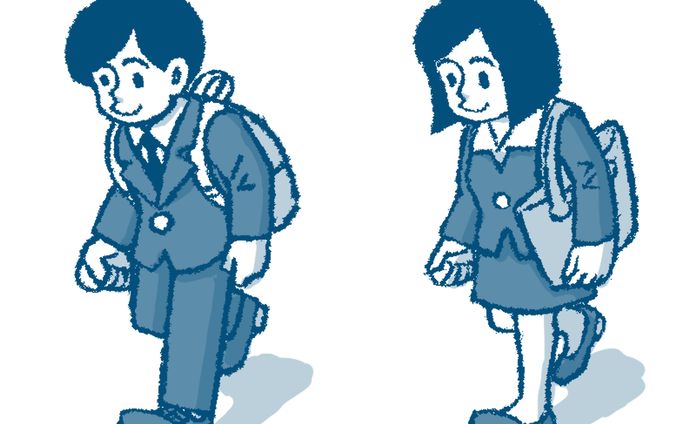 サラリーマン男女
