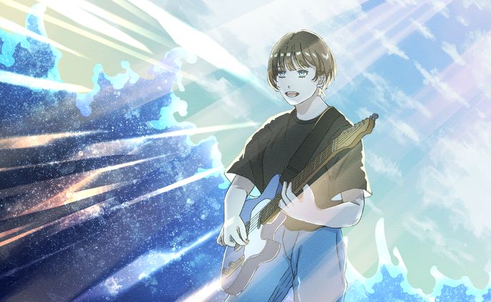 朝が呑む