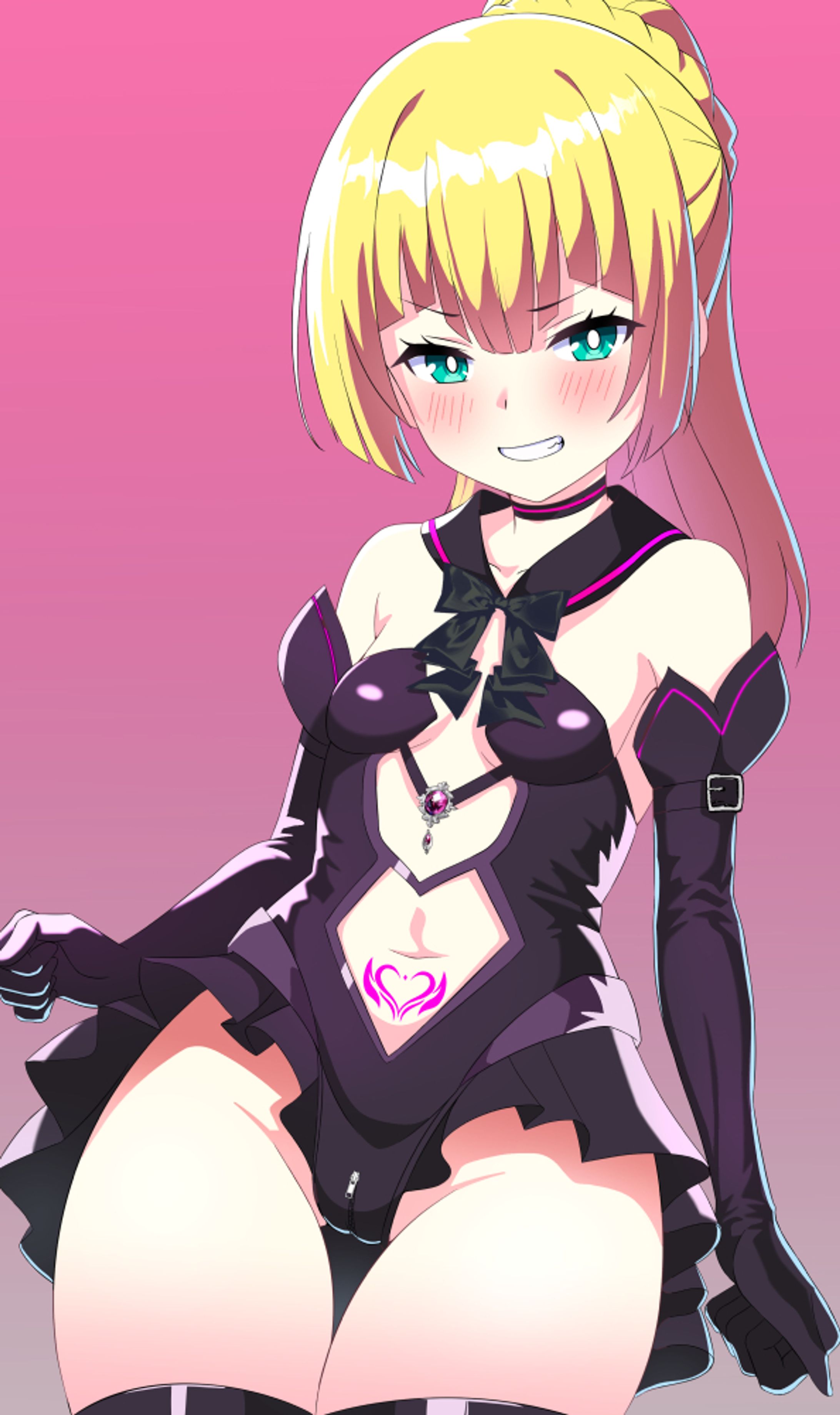 skeb リーリエ悪堕ちリーリエ悪堕ち-1