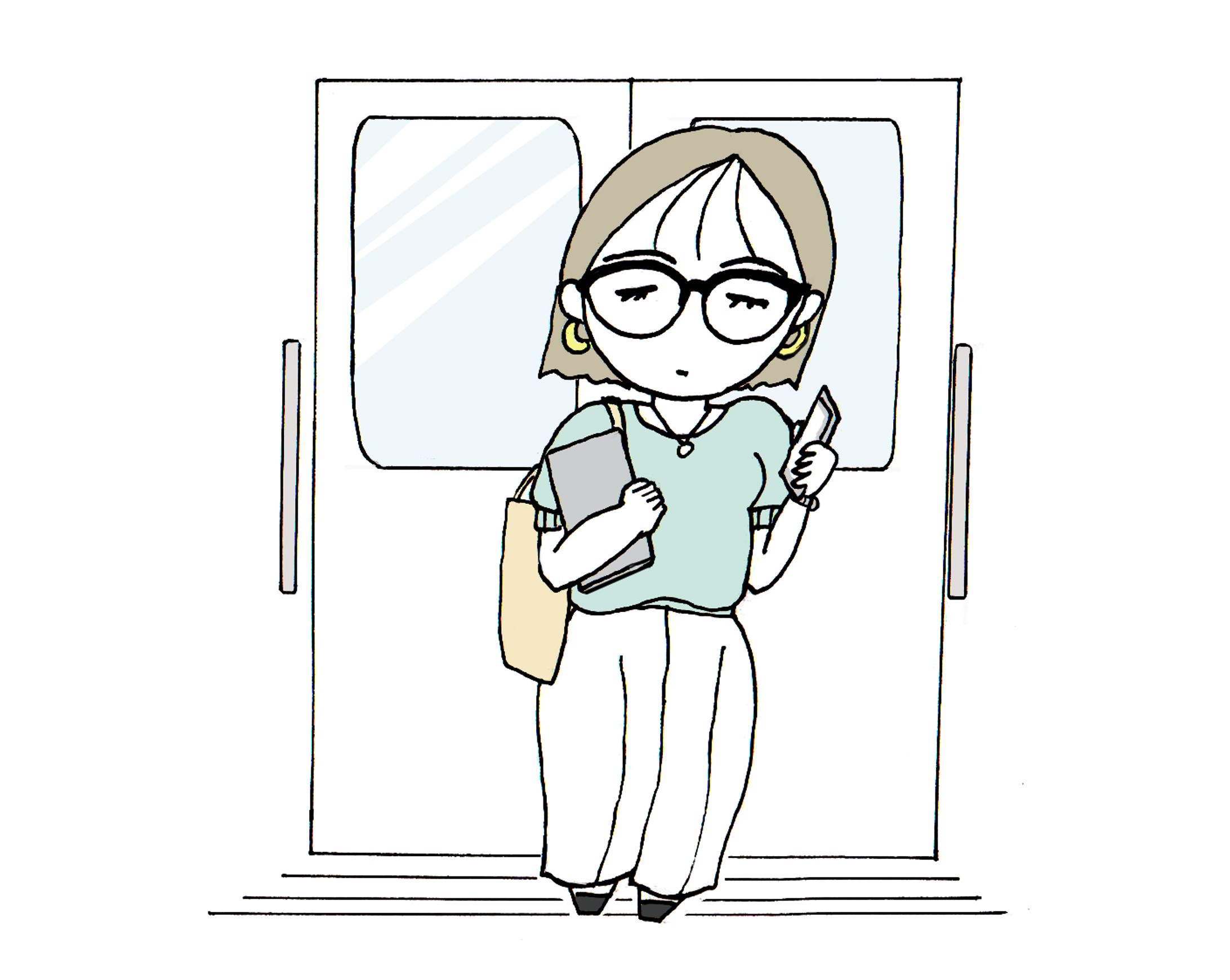 通勤のひととき-1