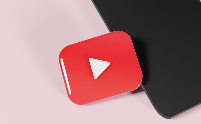 【モデリング】Youtube アイコン