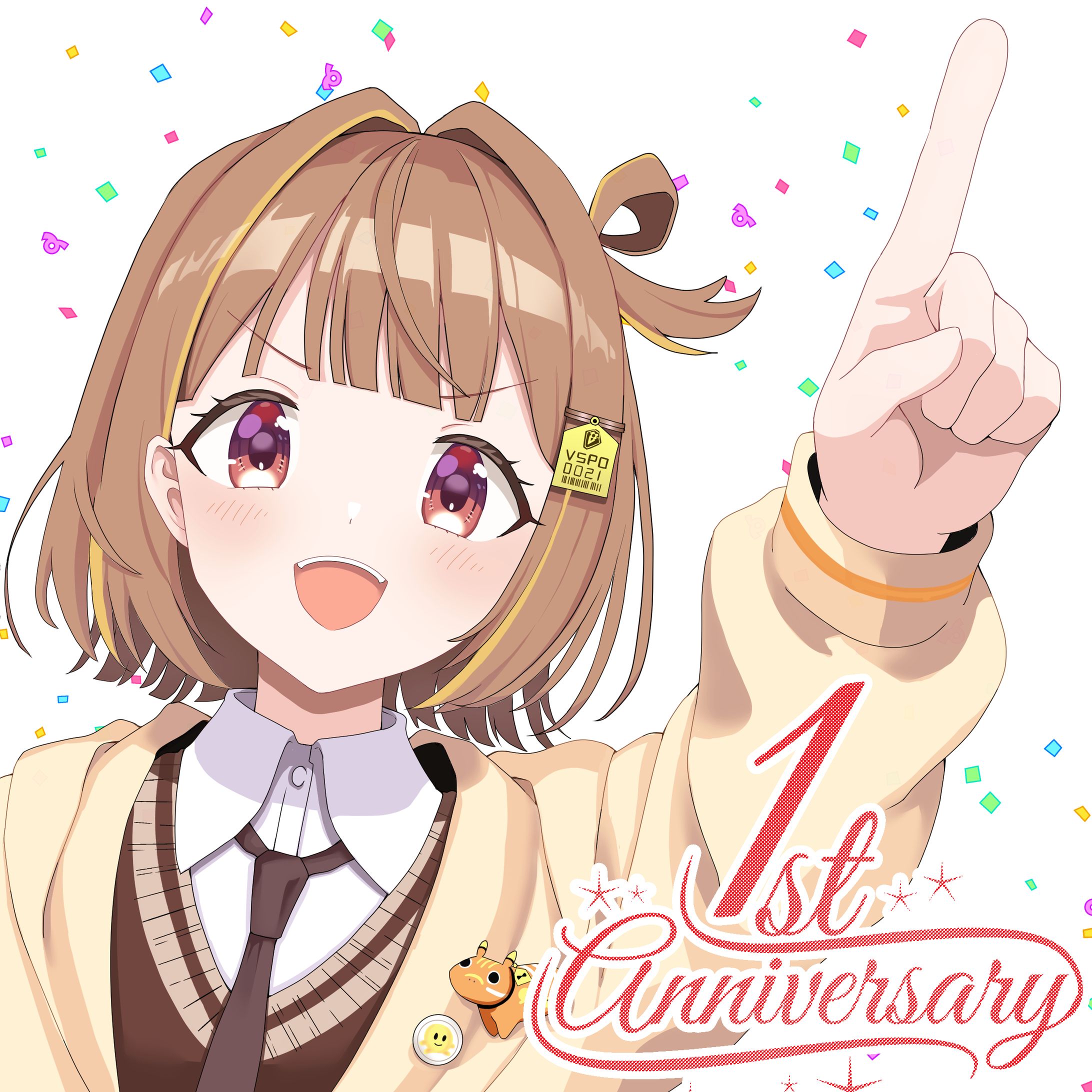 ファンアート　千燈ゆうひ　Vtuber-1
