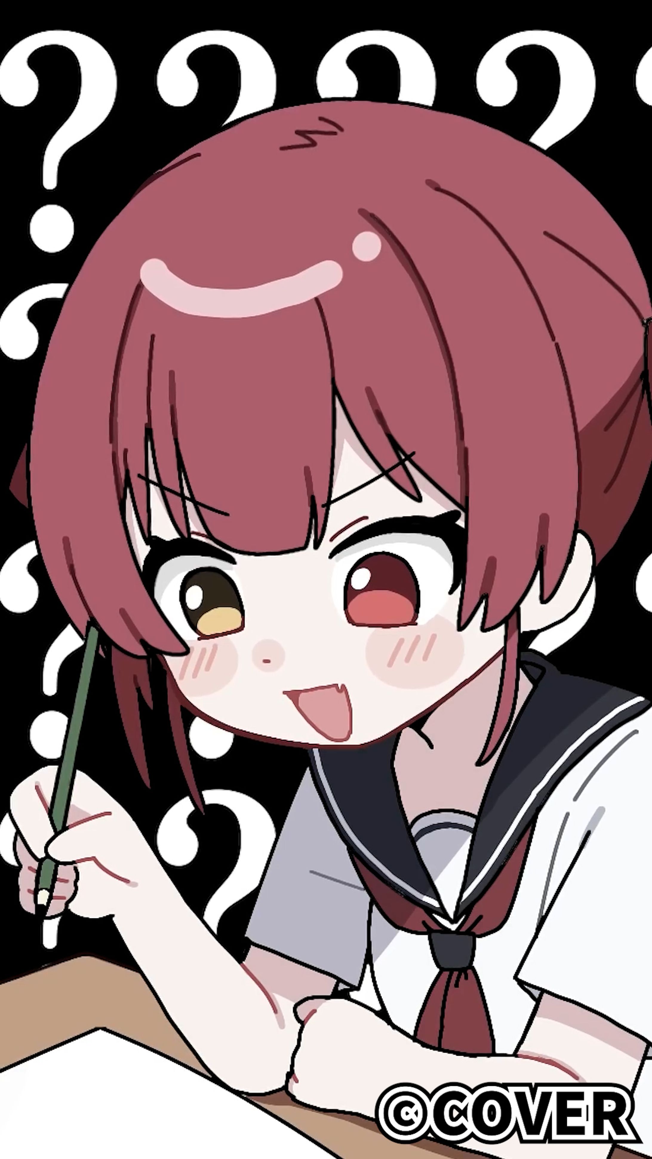 ホロライブ所属】宝鐘マリン様_イラストショート-1