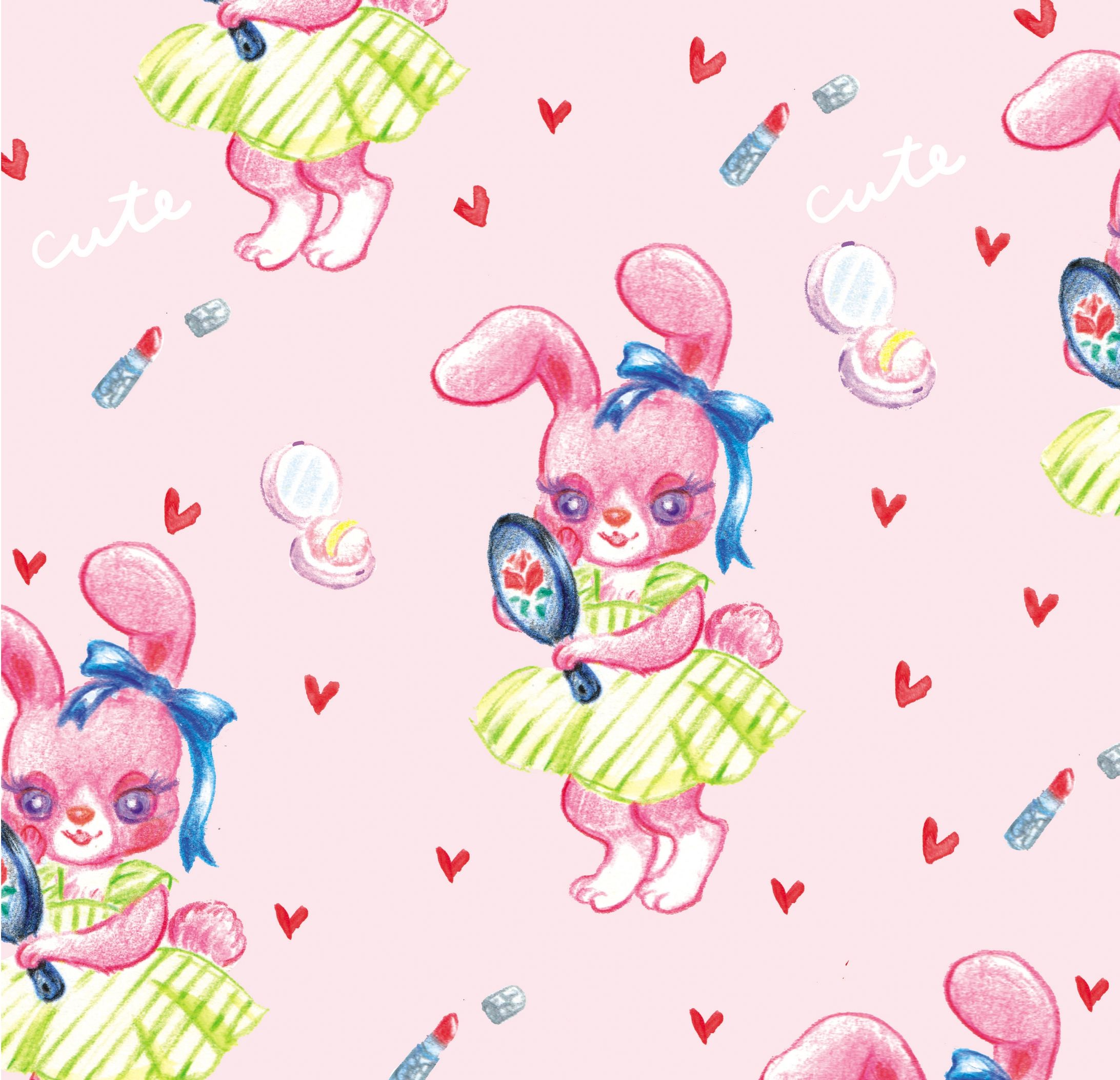 おしゃまウサギ　コスメ-1