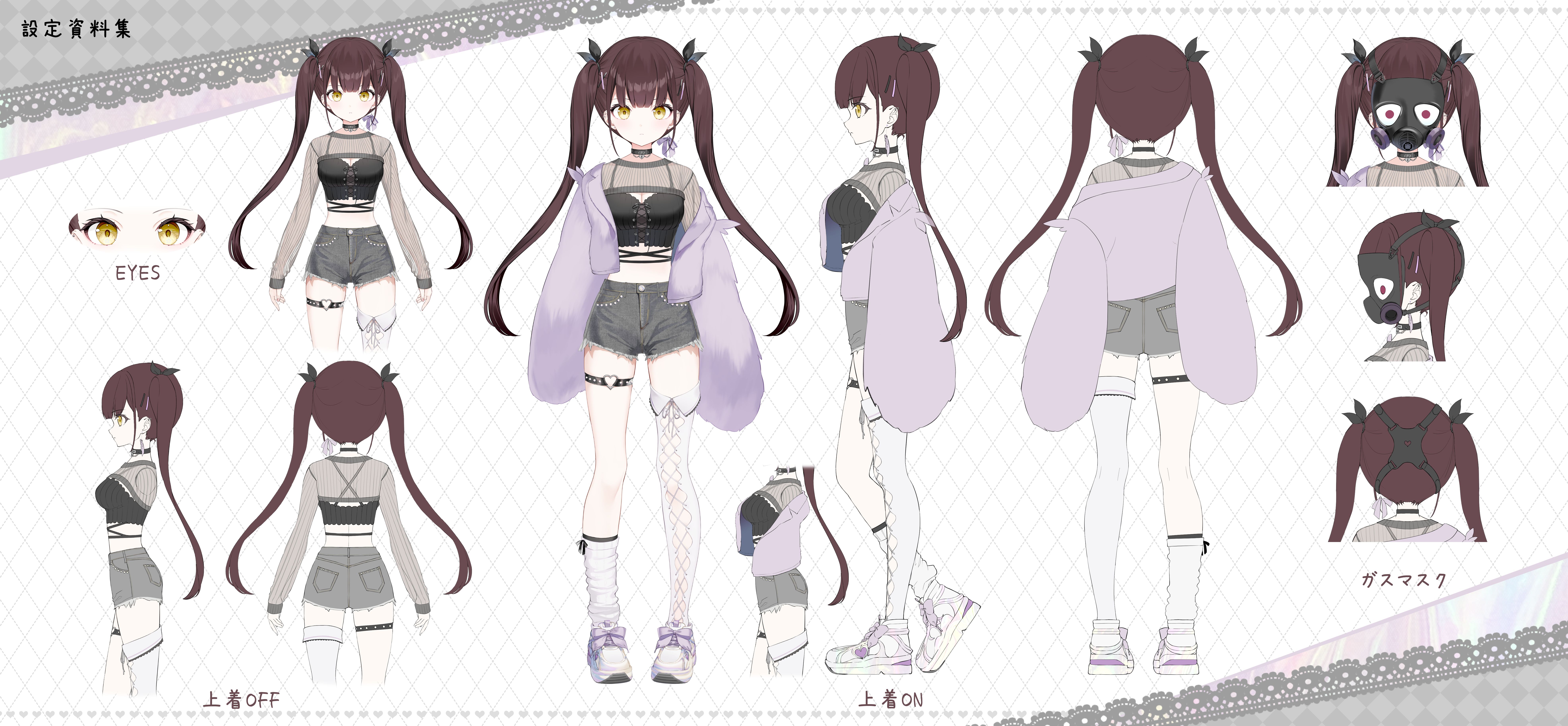 ホロライブ所属常闇トワ】メンバー限定デスクトップイラスト