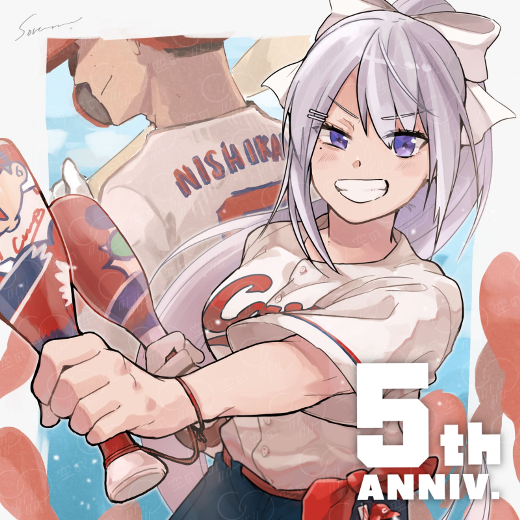 【版権】樋口楓 5th記念イラスト-1
