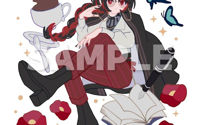 2025.6.1/言永帳様 一周年記念イラスト