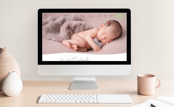 le petit photo様　Webサイト