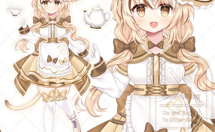 【adopt】立ち絵＋三面図