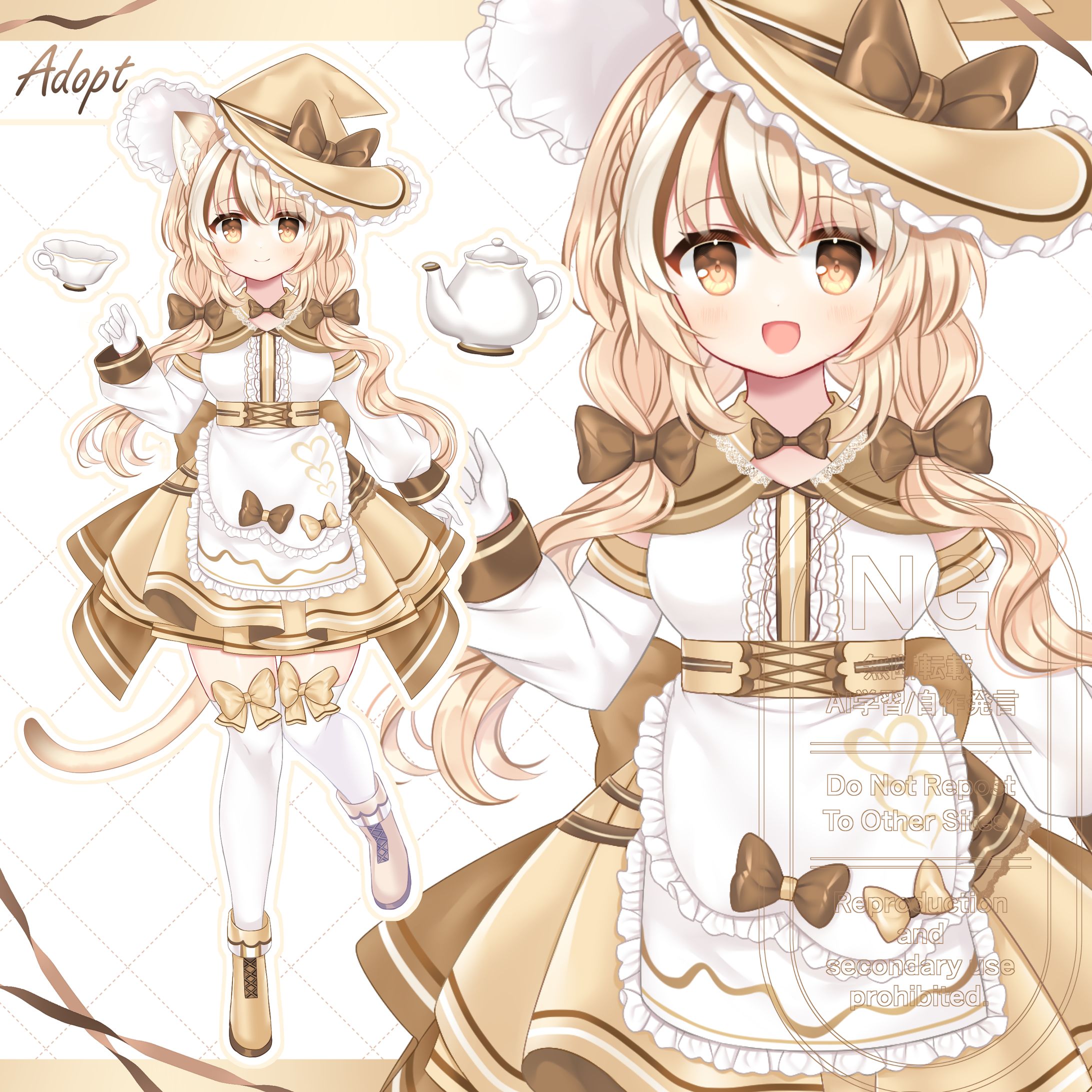【adopt】立ち絵＋三面図-1