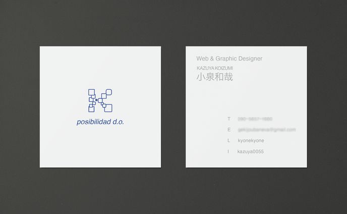 【名刺】自己名刺