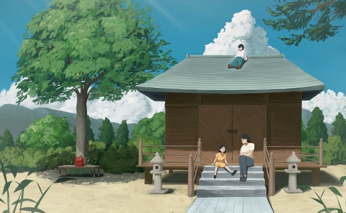 厚塗りイラスト