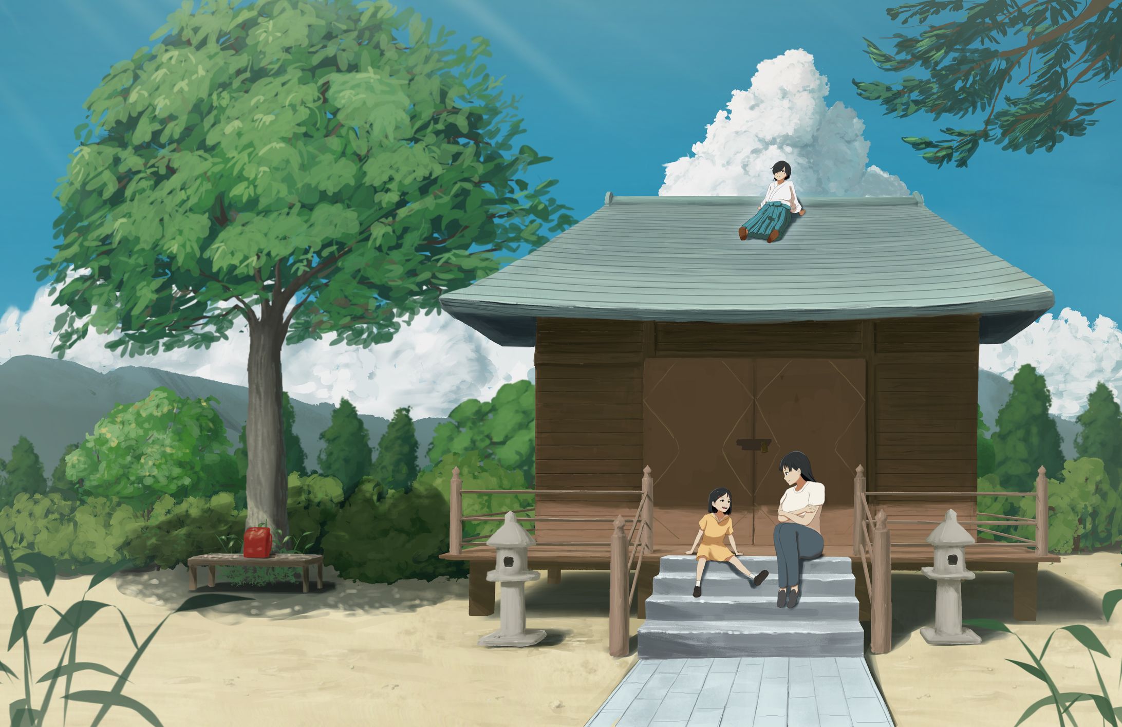 厚塗りイラスト-1