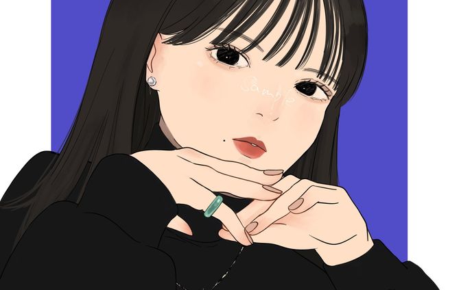 女の子