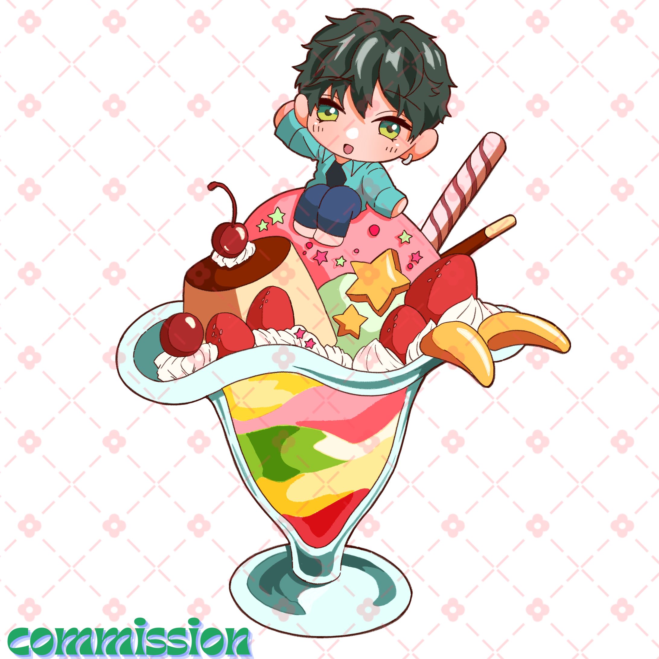 【Commission】SDキャライラスト-1
