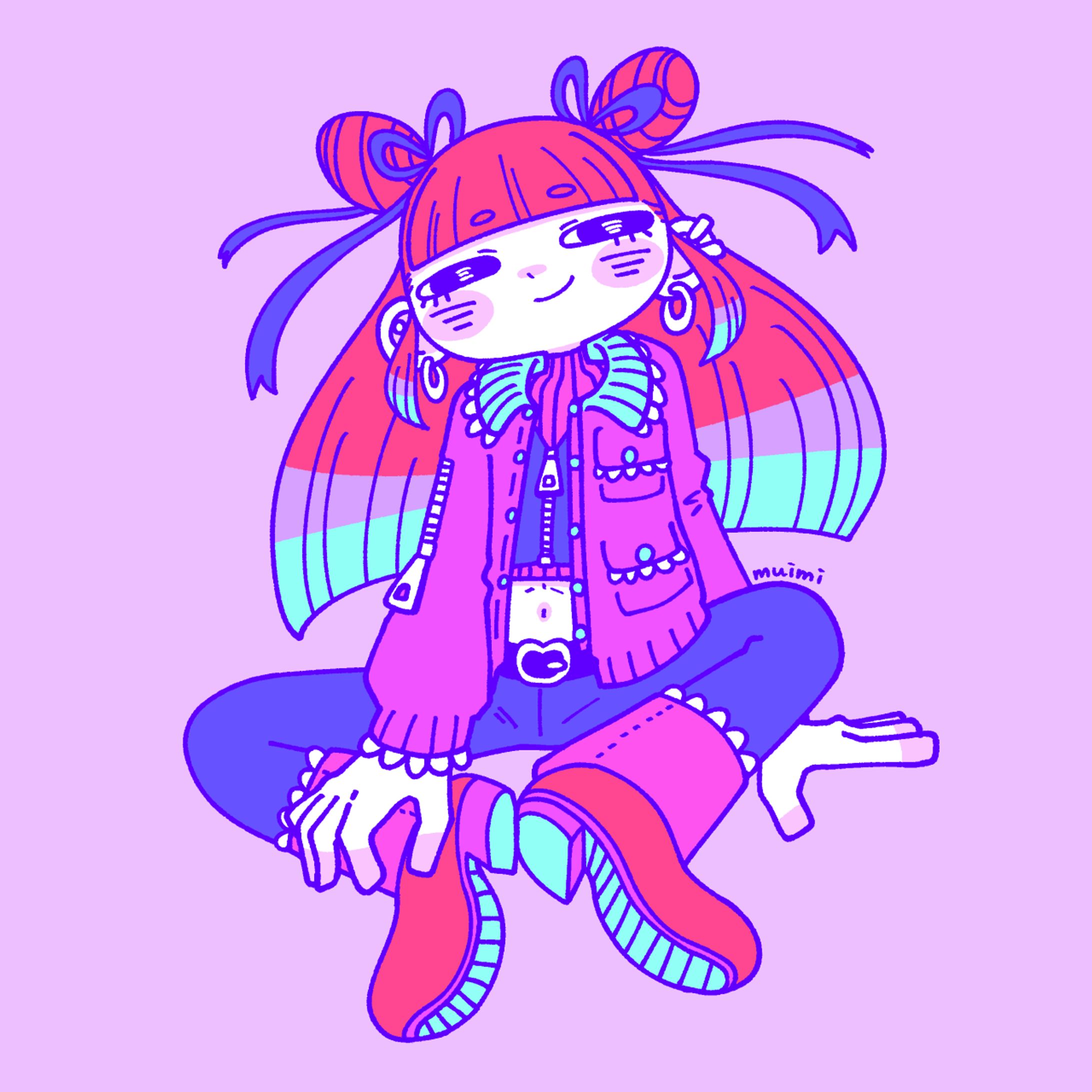 【イラスト】ふりふりボーイ / Lacy Boy-1