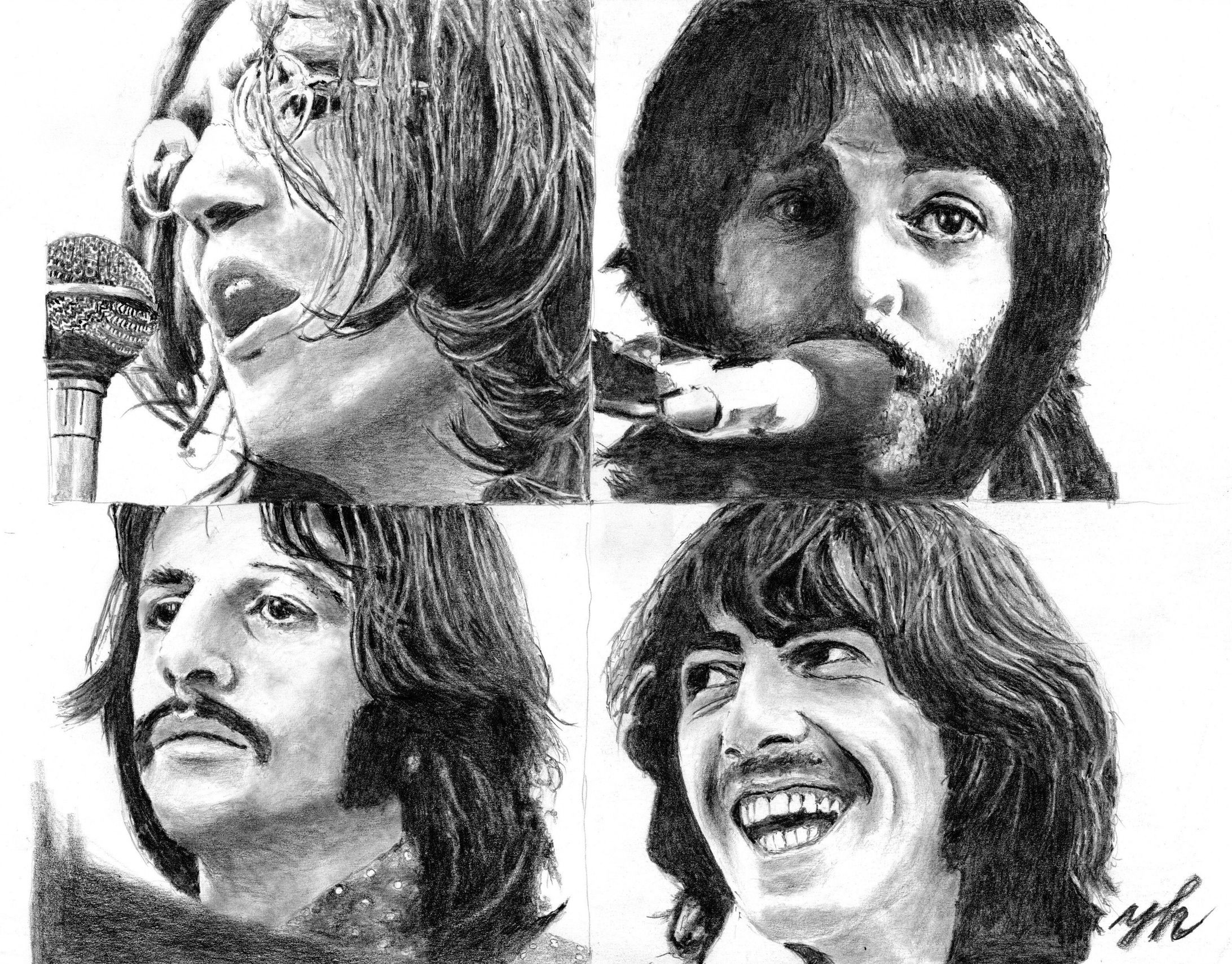 リアル鉛筆画（ポートレート）-1