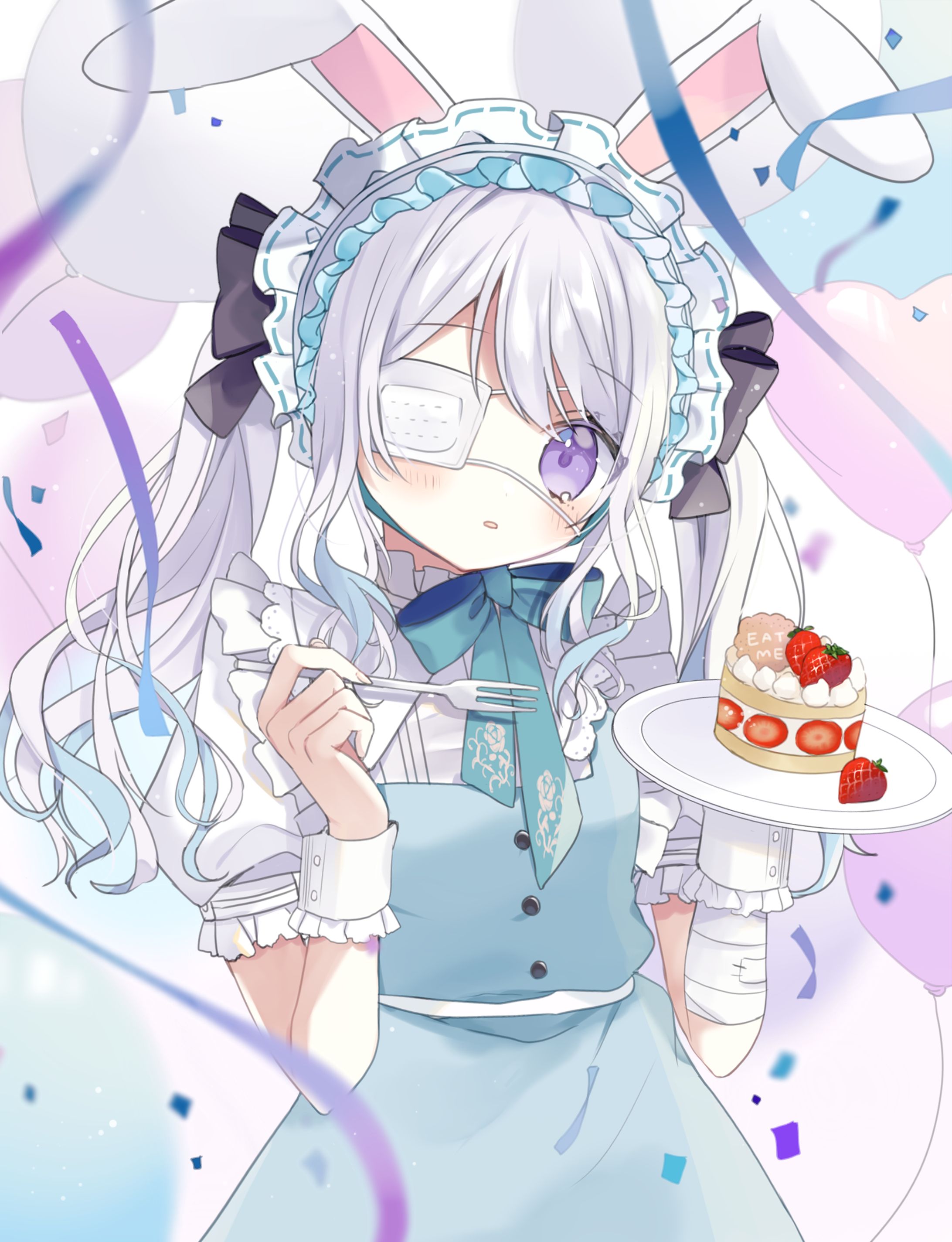 兎迷夢々様生誕記念イラスト-1