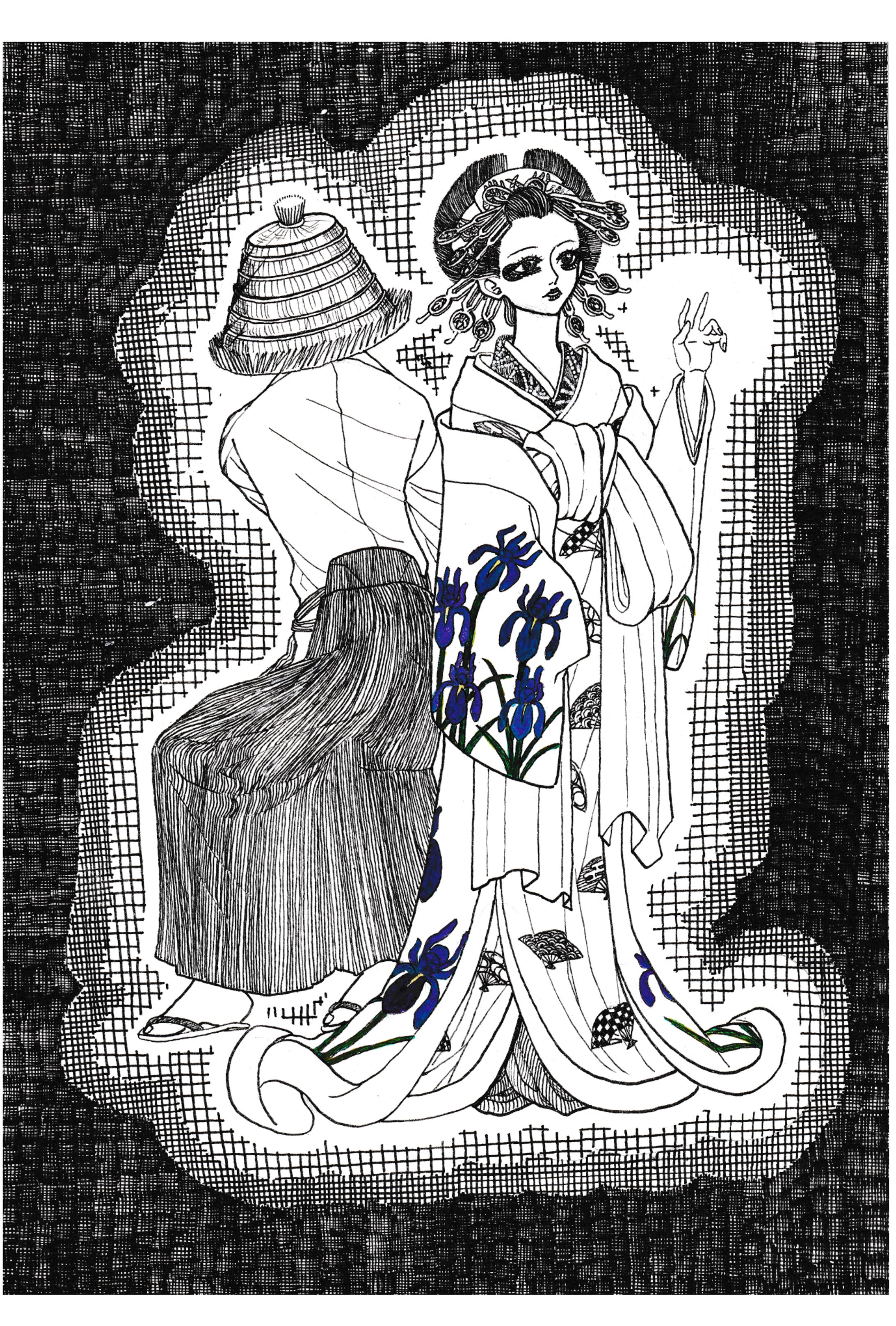 ファム・ファタール　小紫　杜若-1