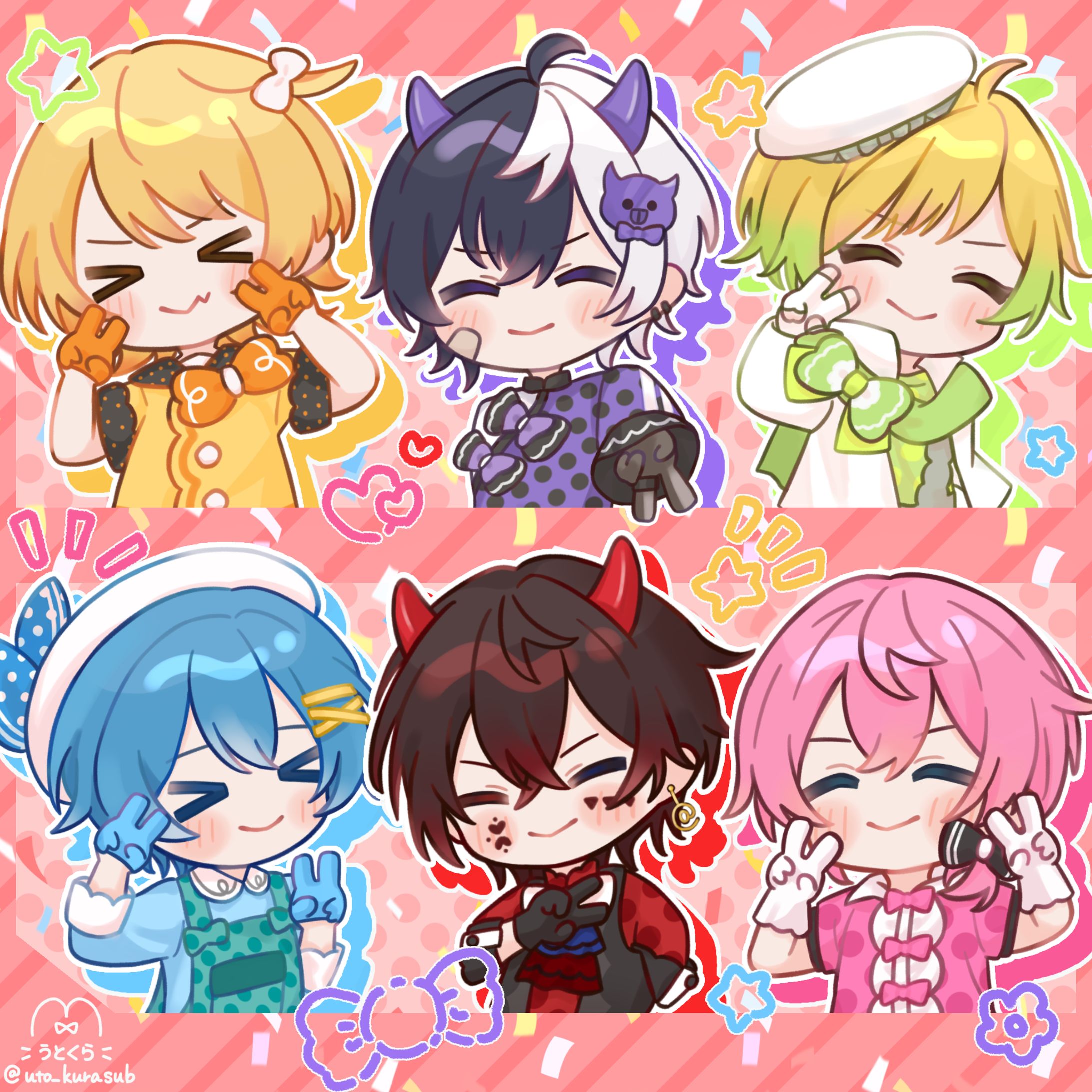 FA】AMPTAKxCOLORS様 POP IN 2イラスト