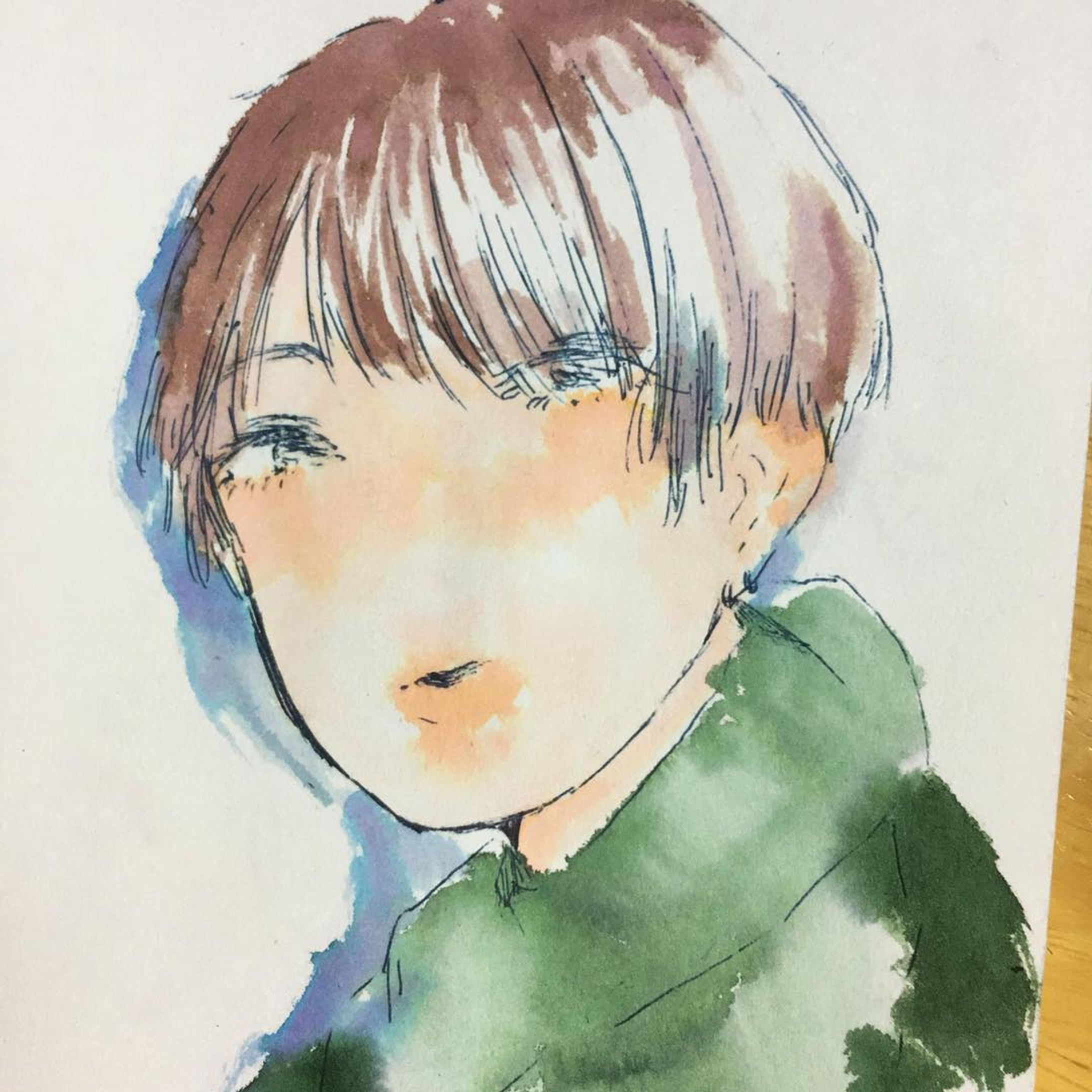 #アナログイラスト  #illustration  #イラスト-1