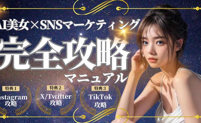 AI美女×サムネイル