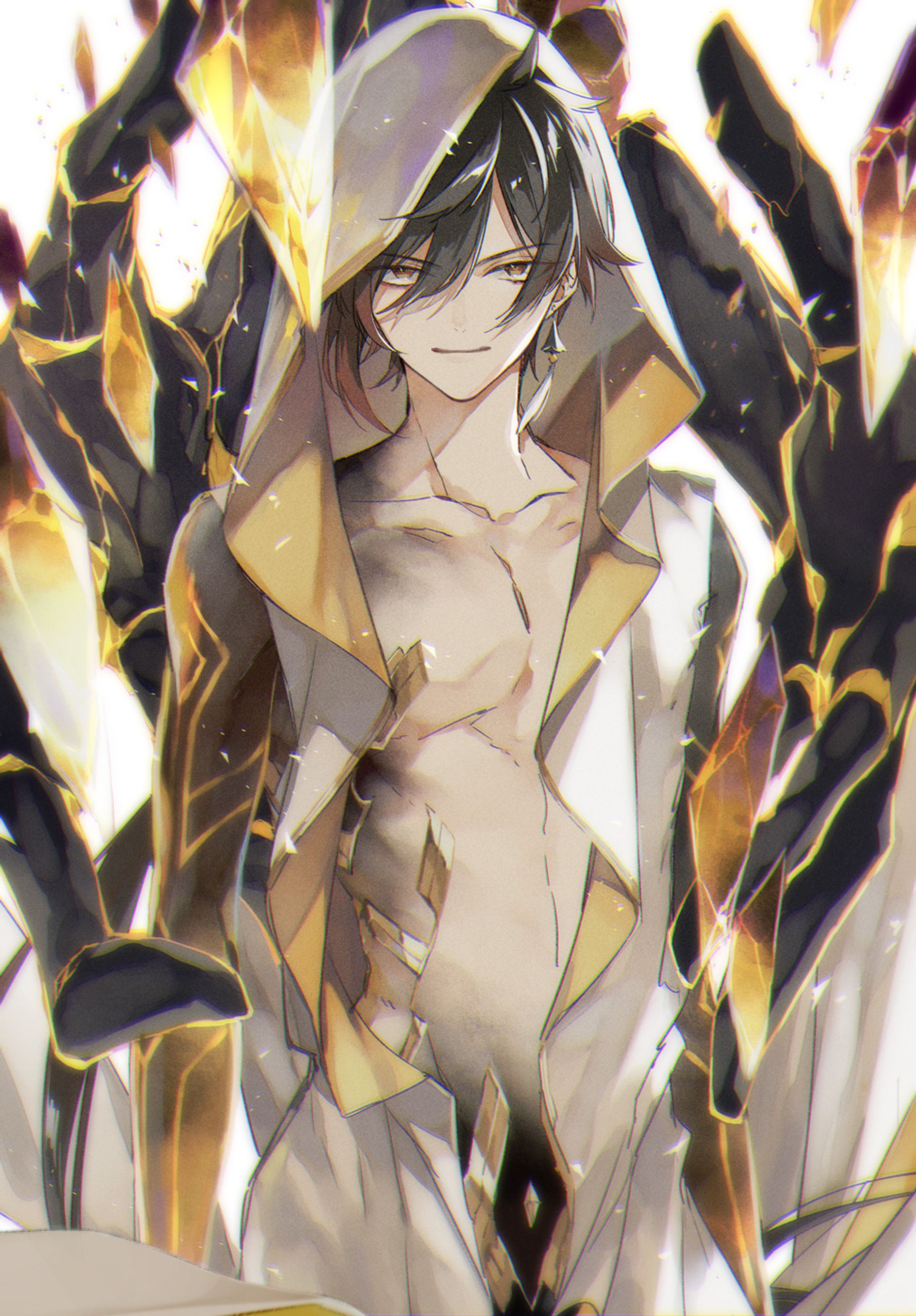 【ファンアート】鍾離-1