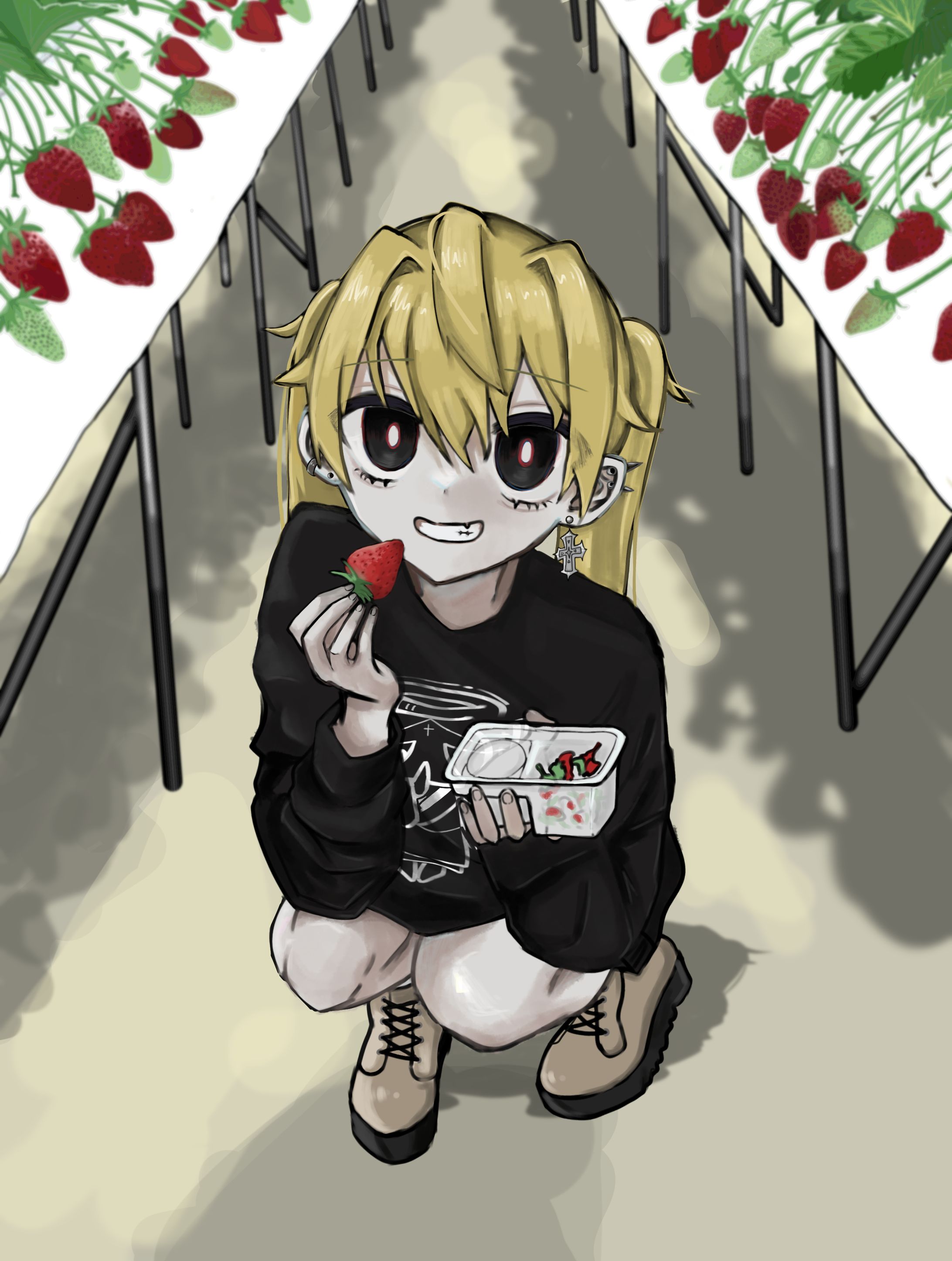 いちご狩り-1