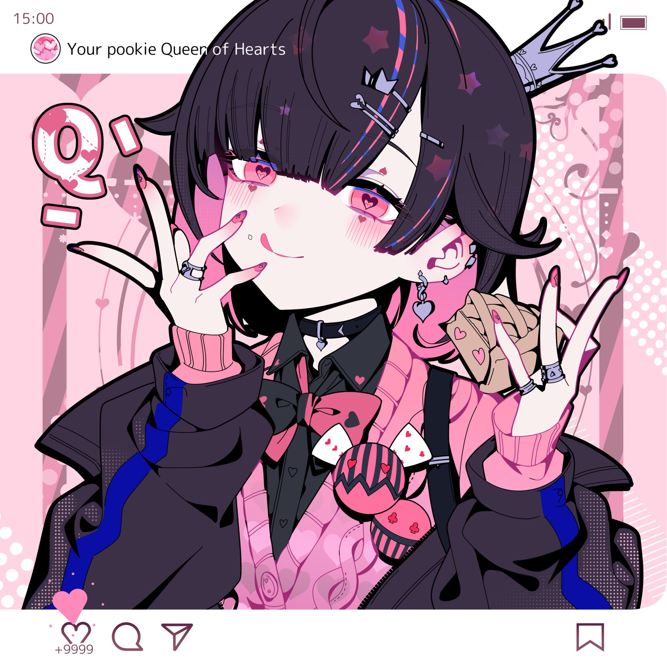 【オリジナル】ハートの女王様-1