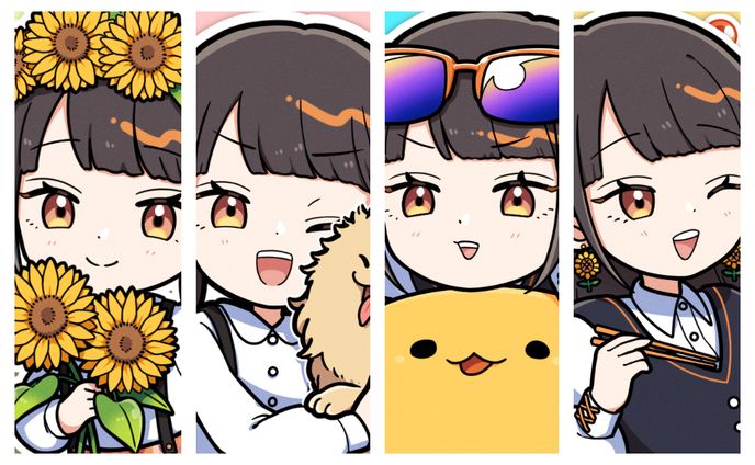 お仕事イラスト、fa