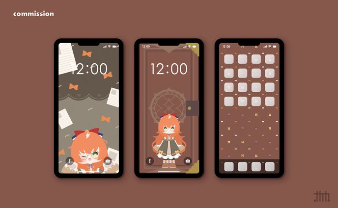 【skeb】スマホ壁紙
