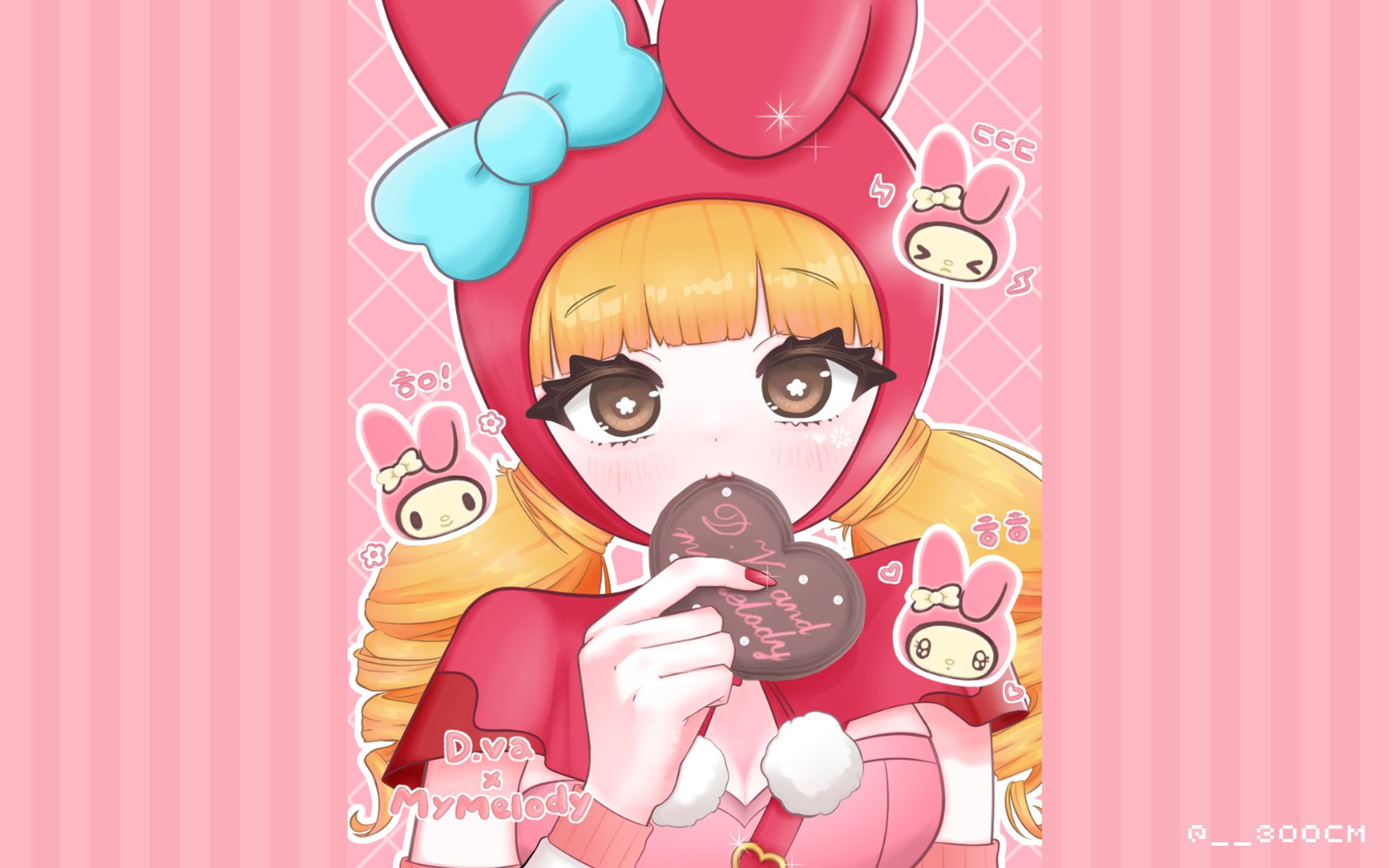 Overwatch D.va sanrio collab skin-1