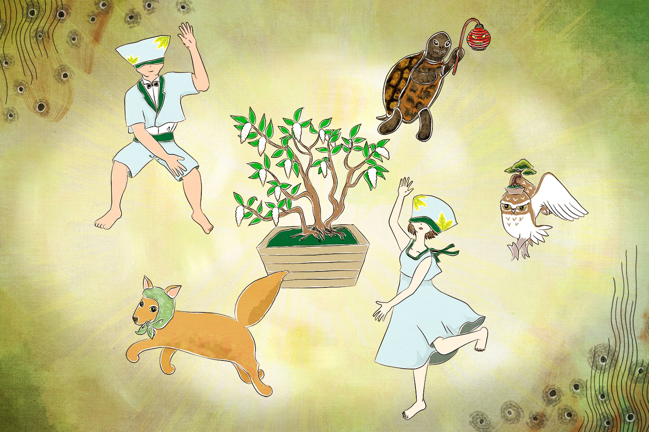 Welcome to virtual BONSAI festival バーチャル盆栽祭りへようこそ-1