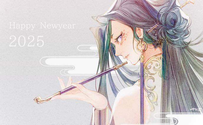 年賀状2025