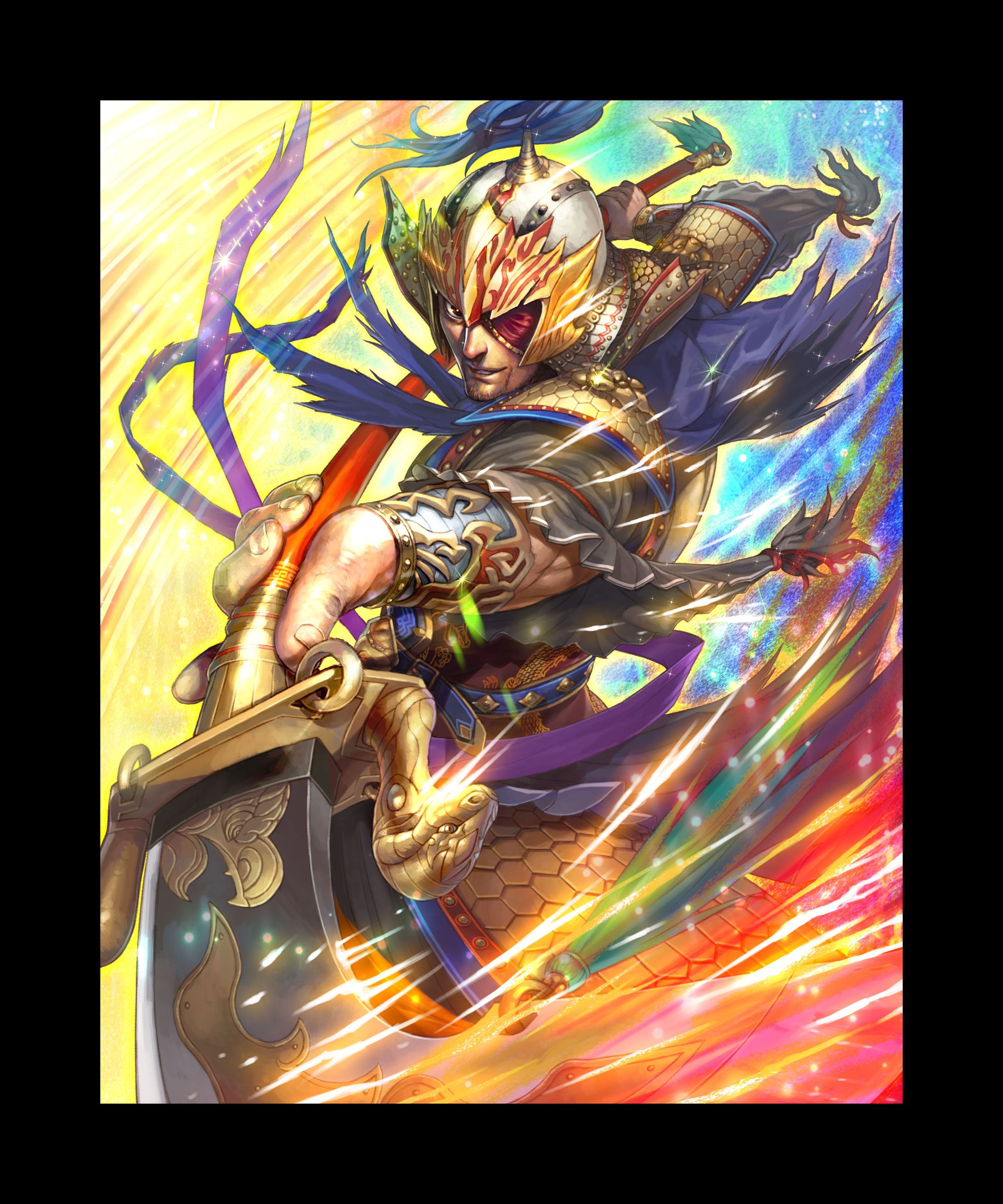 三国志ゲームキャラクター　夏侯惇-1