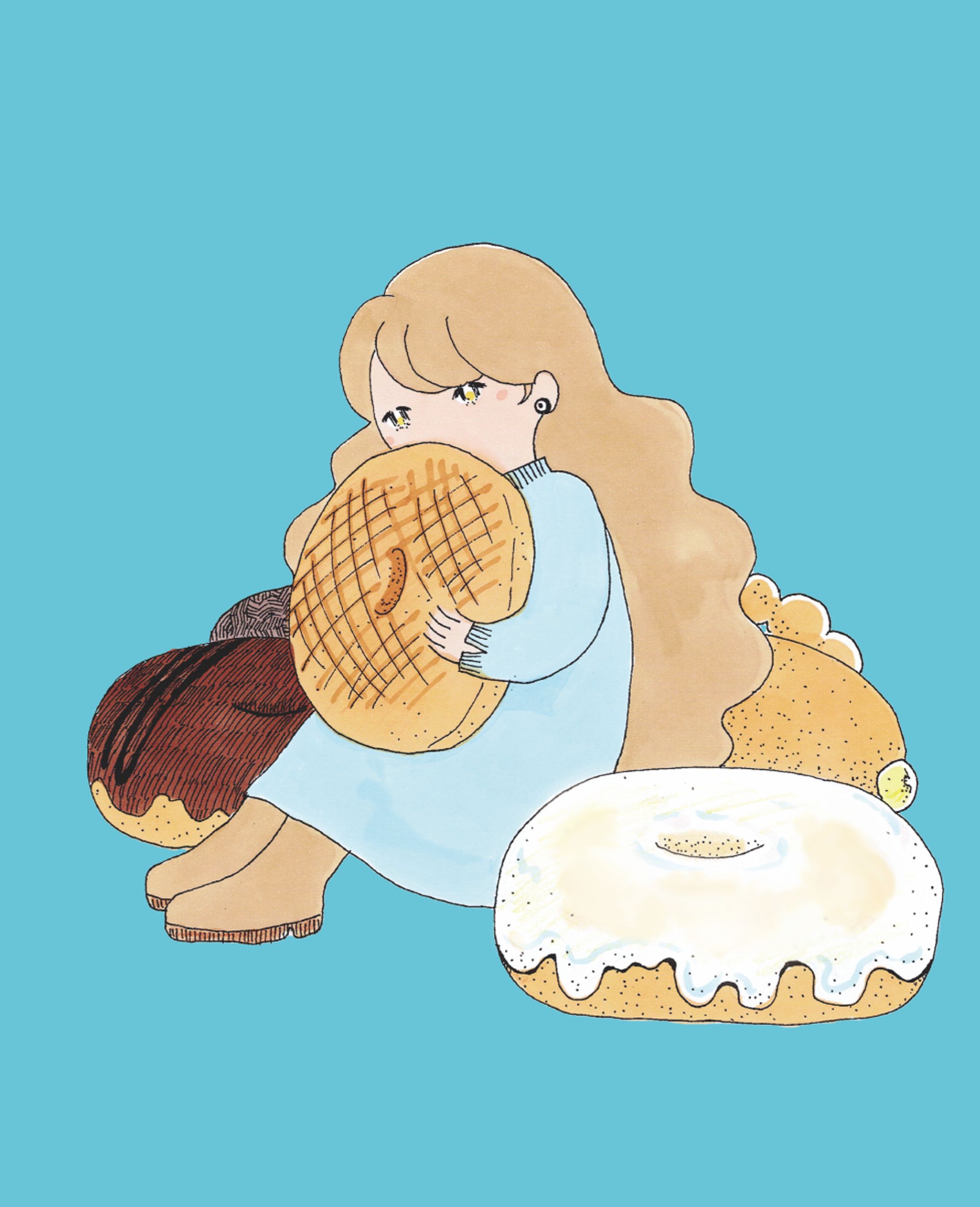 DONUTS GIRL-1