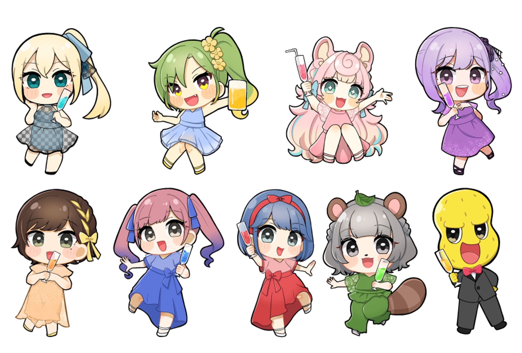 動画使用SDキャラクターイラスト-1