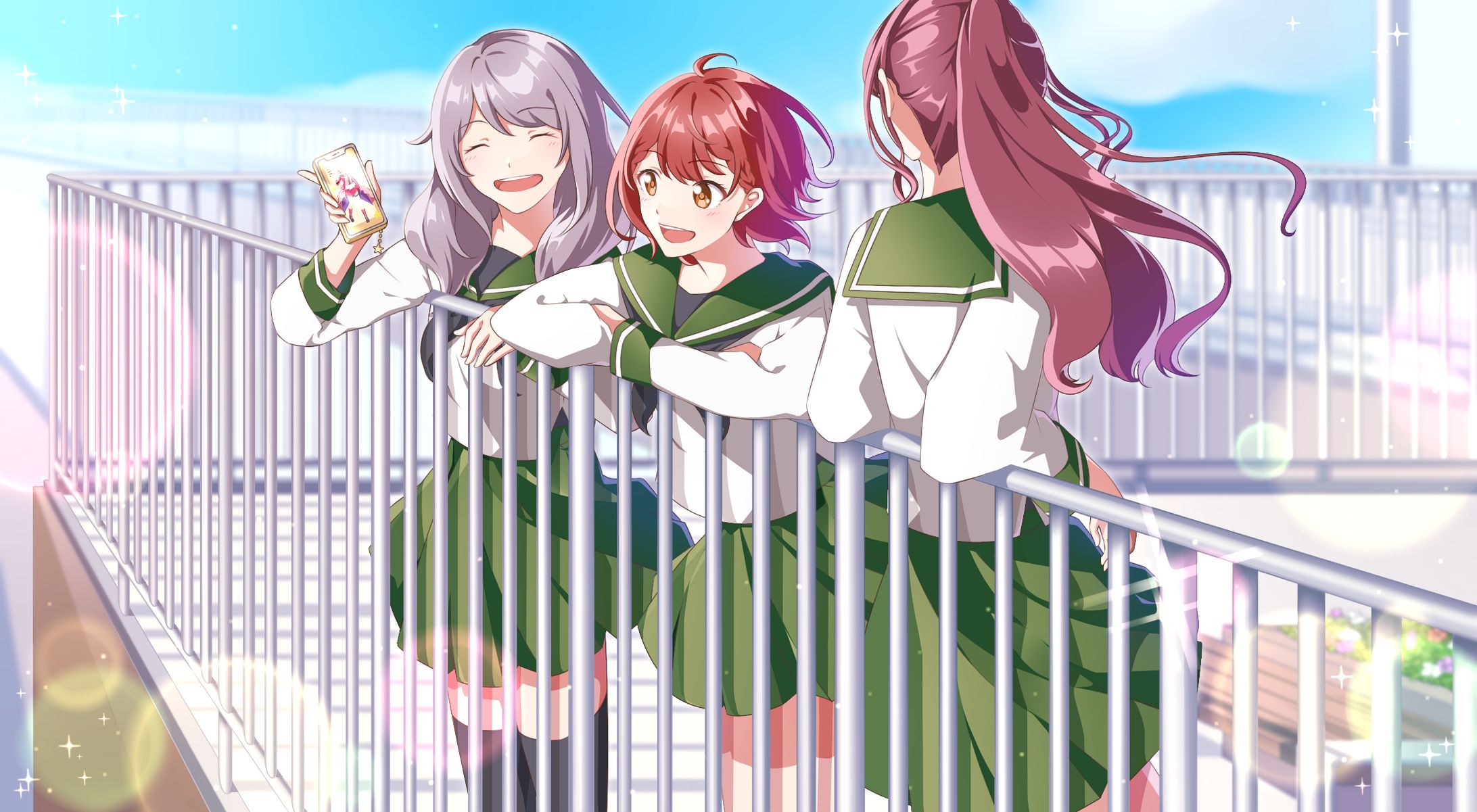 アイドル育成ゲームイラスト-1