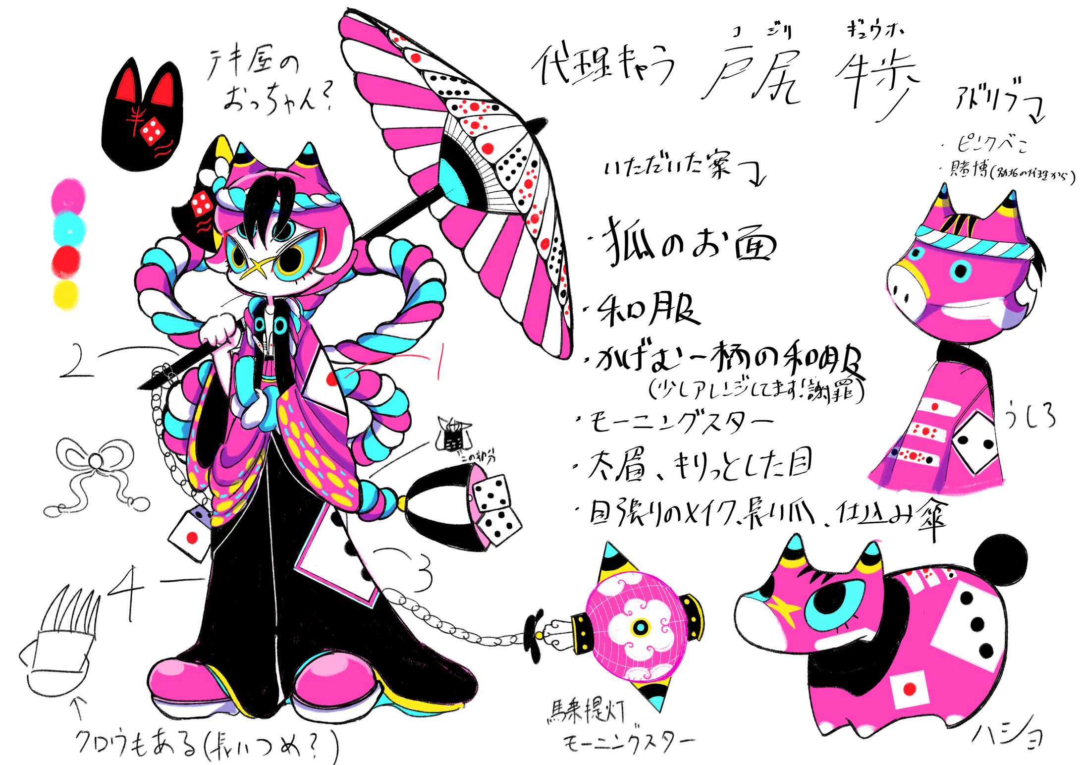 代理キャラ制作(趣味)-1