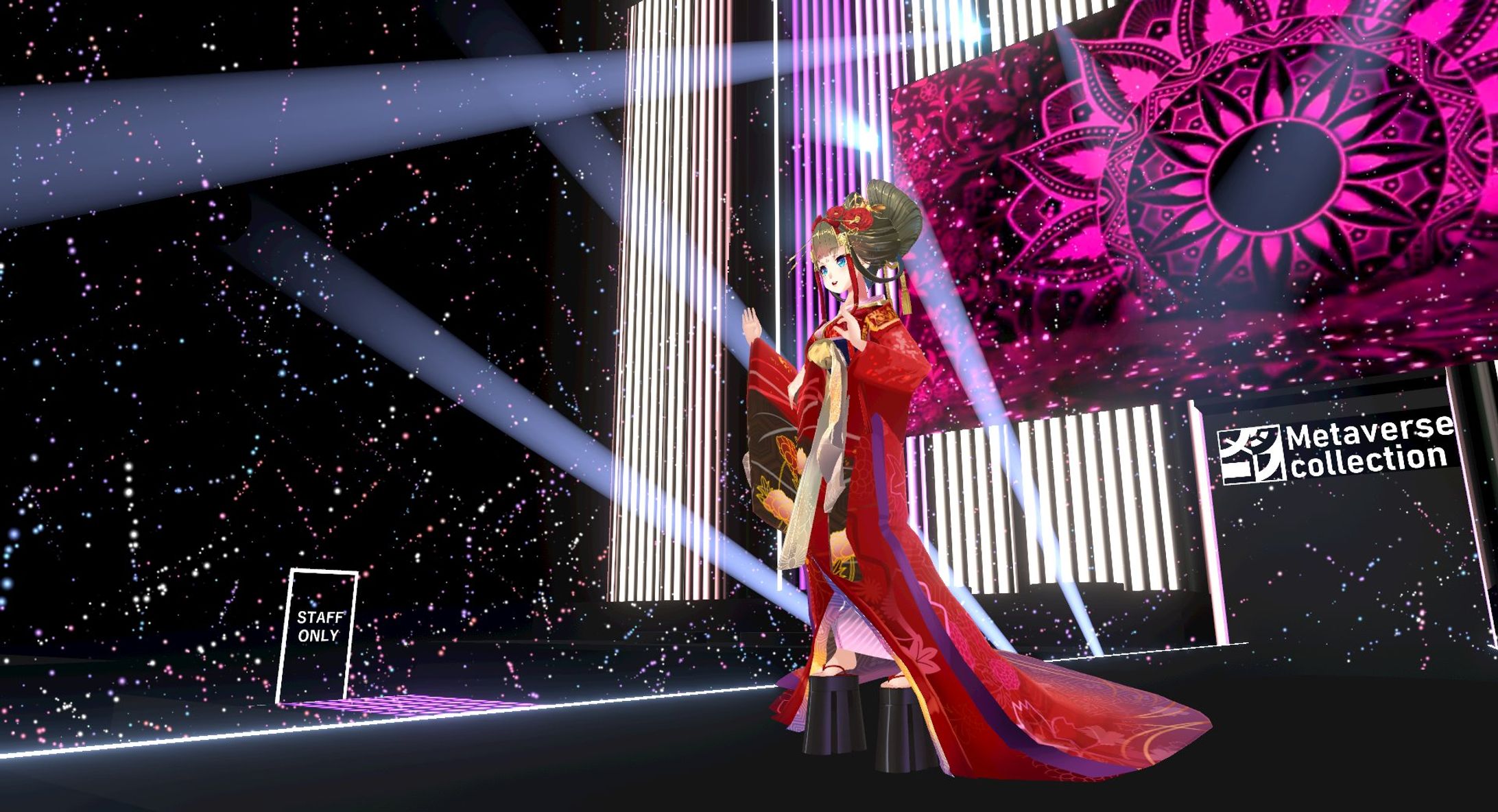 メタバースコレクション11でオープニングアクトを務めました-1